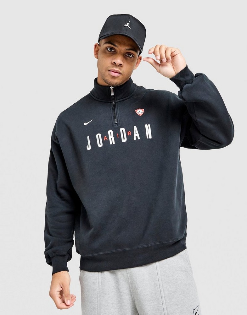 JORDAN КОФТА M J FLT GFX FLC QZ IF1816-010 | колір Чорний | Одяг в