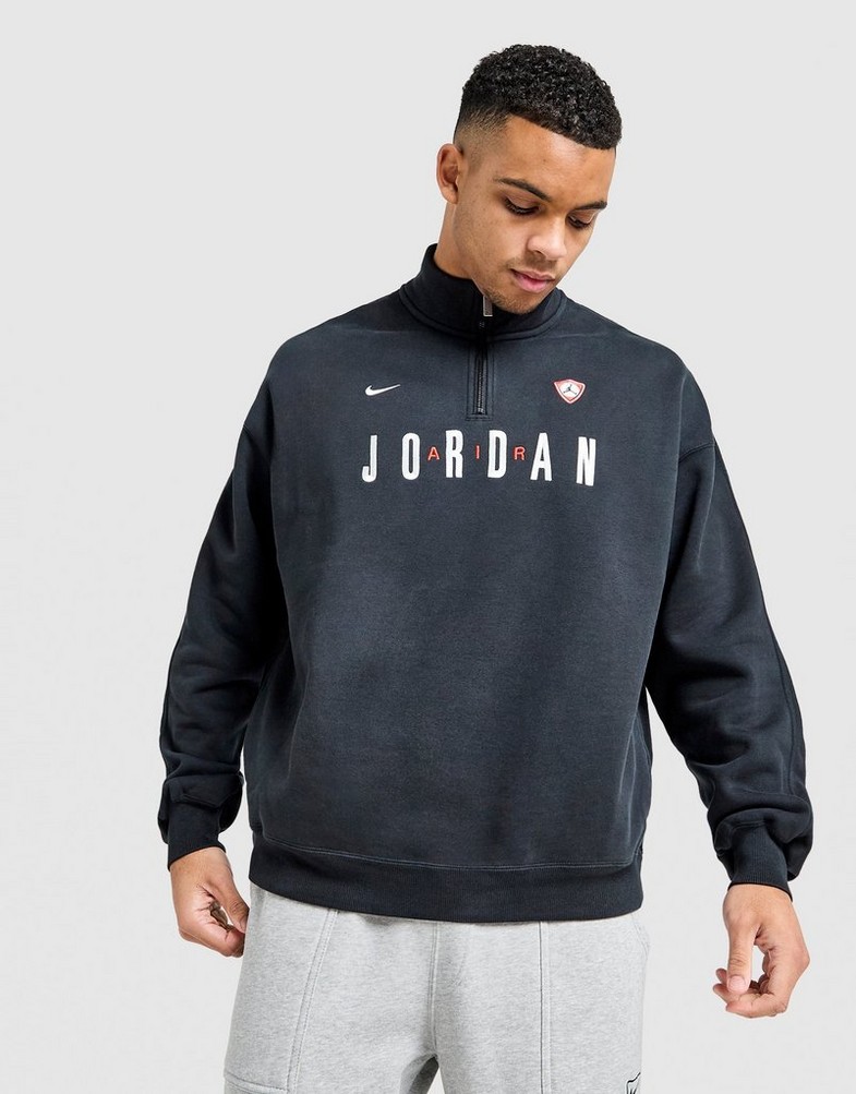 JORDAN КОФТА M J FLT GFX FLC QZ IF1816-010 | колір Чорний | Одяг в