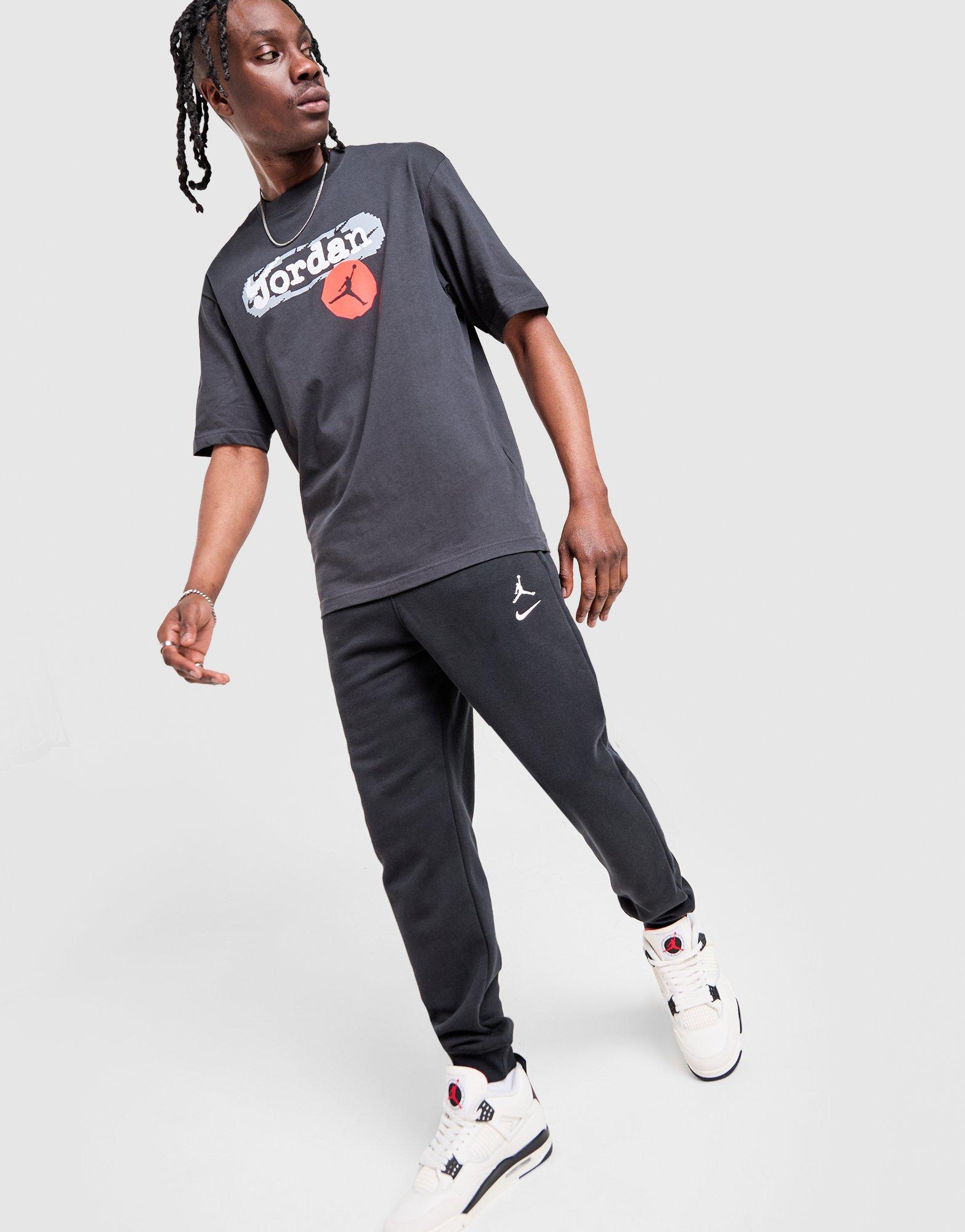 Мъжка тениска JORDAN ТЕНИСКА M J STAMP GFX SS CREW IQ0816-045 Черен