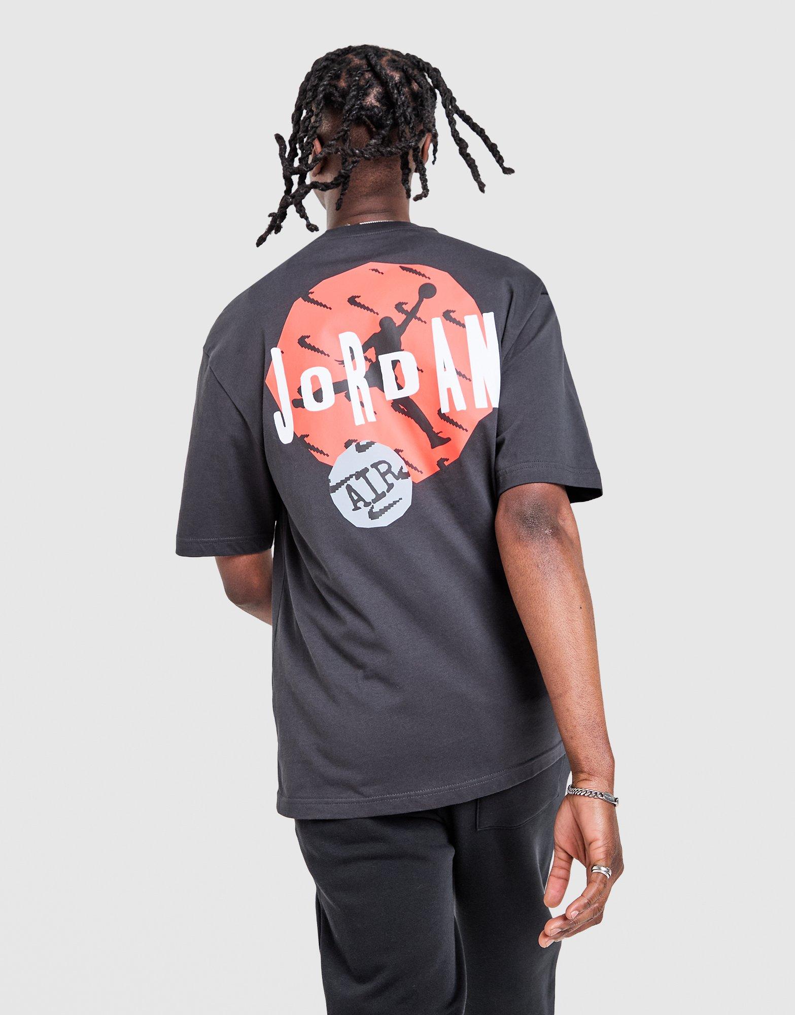 Мъжка тениска JORDAN ТЕНИСКА M J STAMP GFX SS CREW IQ0816-045 Черен