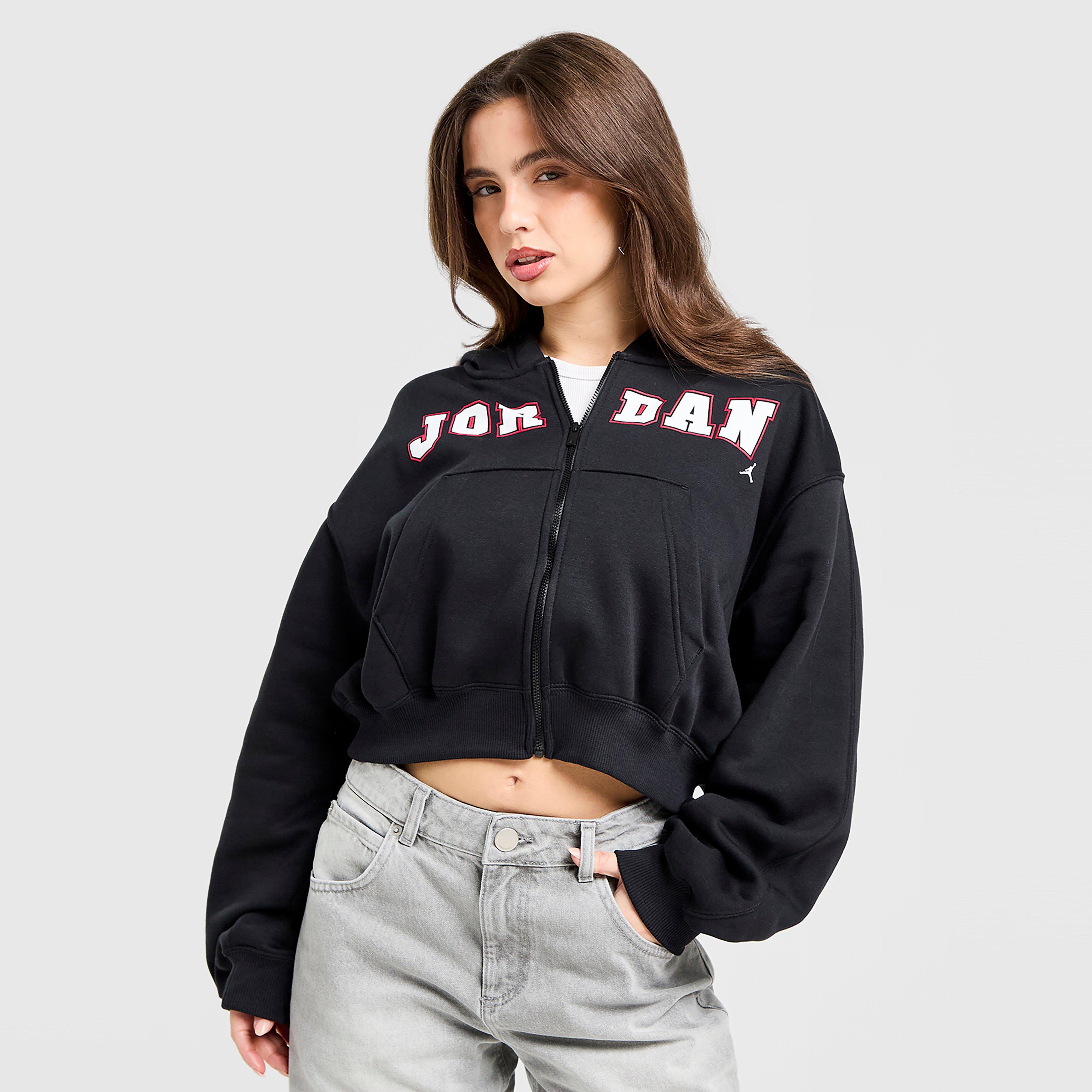 Жіночі кофти JORDAN КОФТА НА БЛИСКАВЦІ   З КАПЮШОНОМ W J BRK FLC FZ