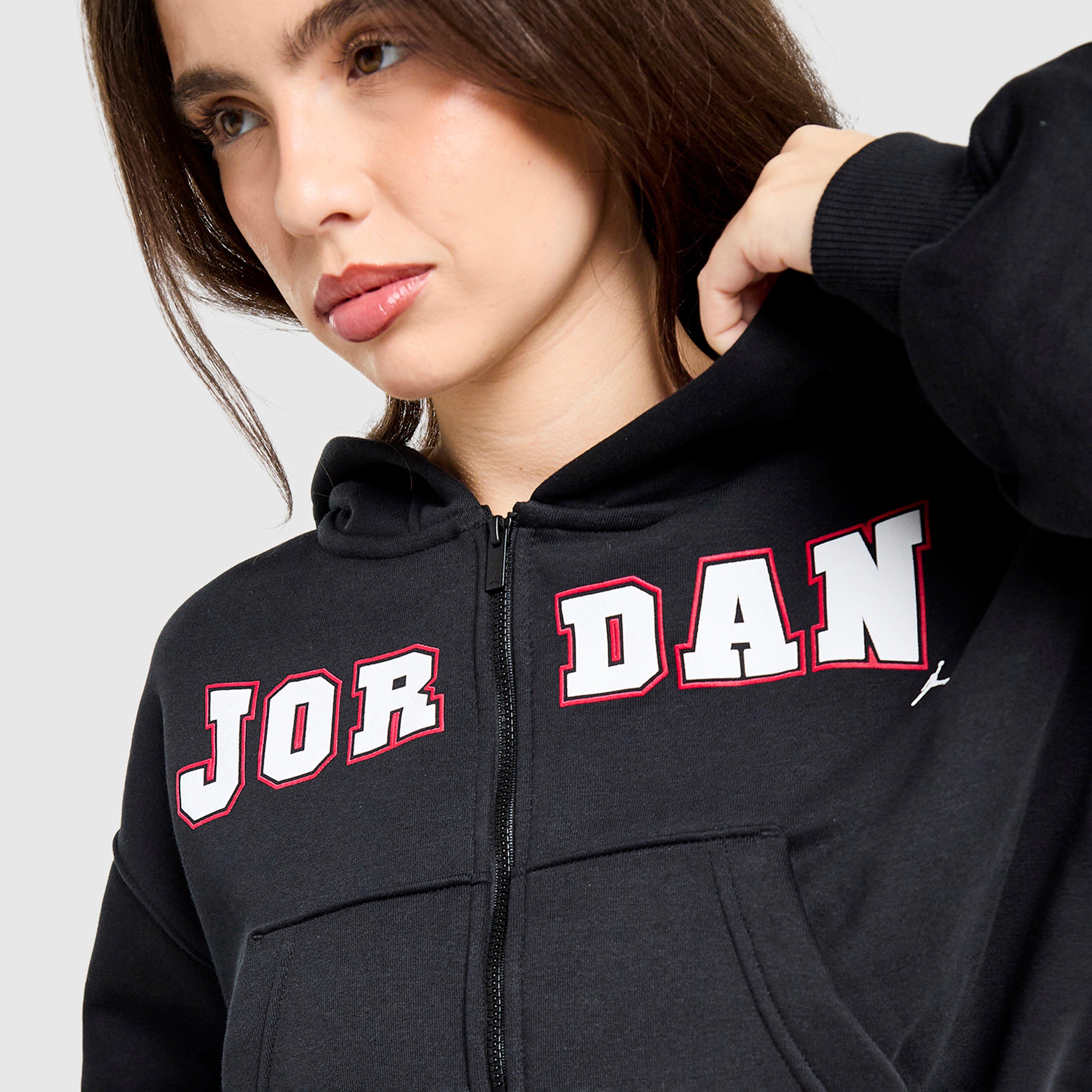 Жіночі кофти JORDAN КОФТА НА БЛИСКАВЦІ   З КАПЮШОНОМ W J BRK FLC FZ