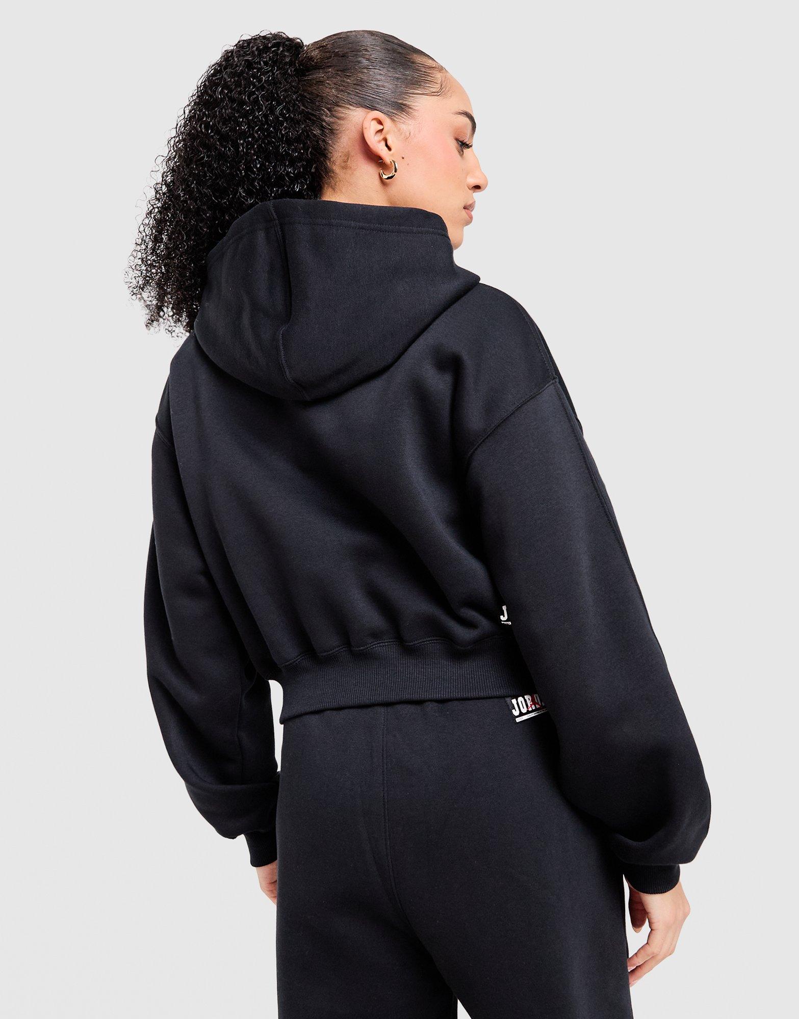 Bluza damska JORDAN BLUZA ROZPINANA Z KAPTUREM W J BRK FLC FZ IO1074-010 Czarny