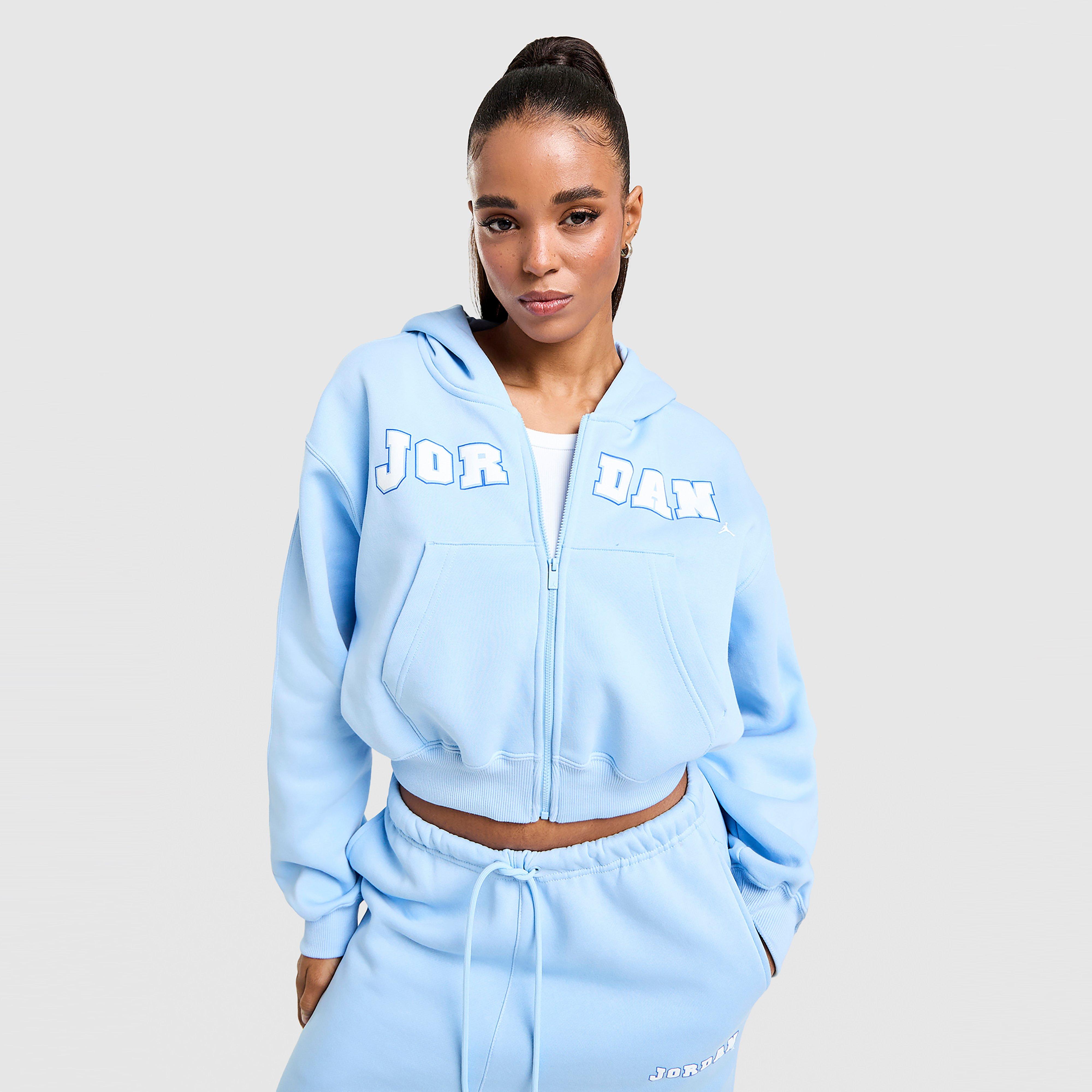 Női pulóver JORDAN PULÓVER CIPZÁRAS KAPUCNIS W J BRK FLC FZ