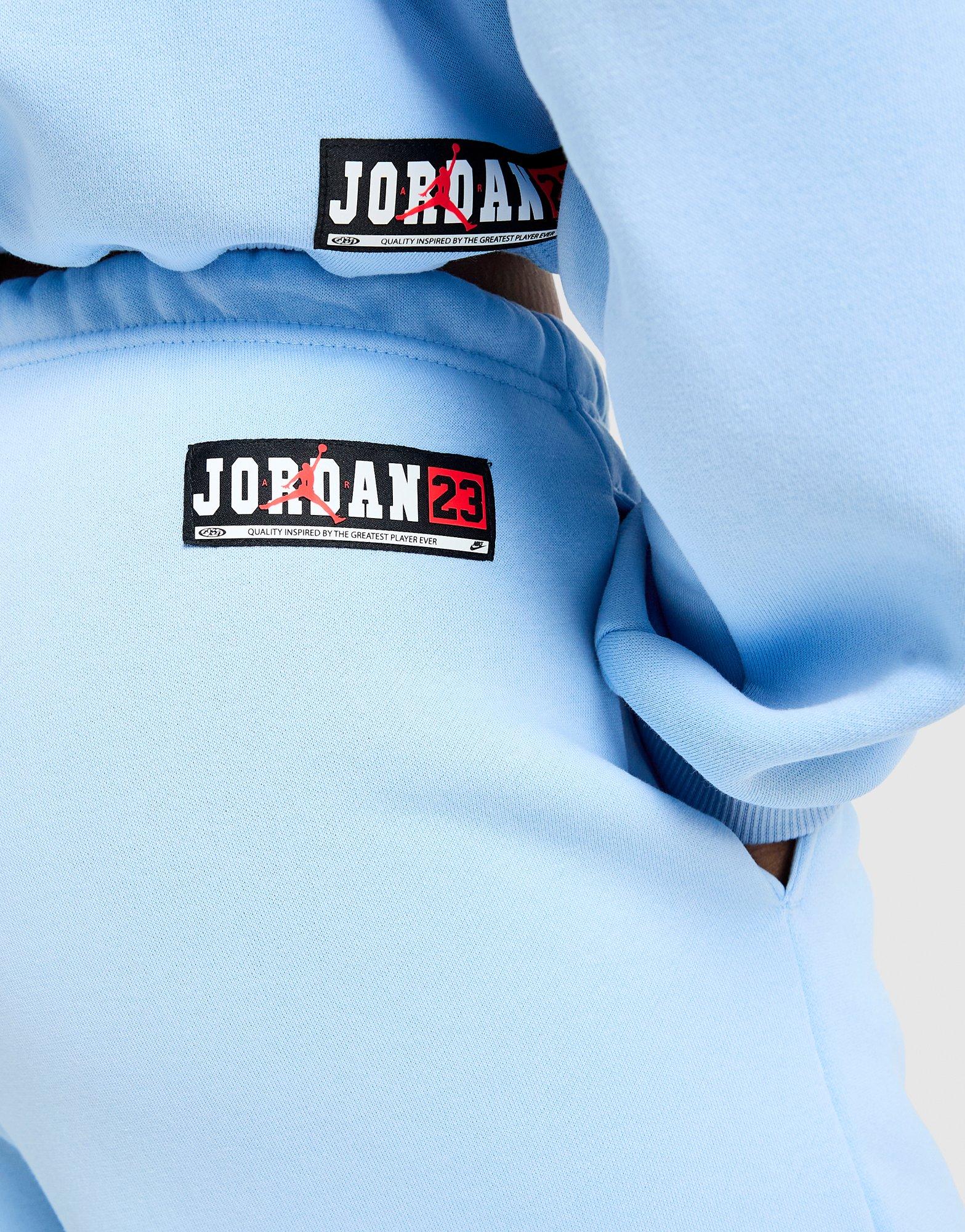 JORDAN SPODNIE W J BRK FLC OH PANT JD IO1077-422 Niebieski