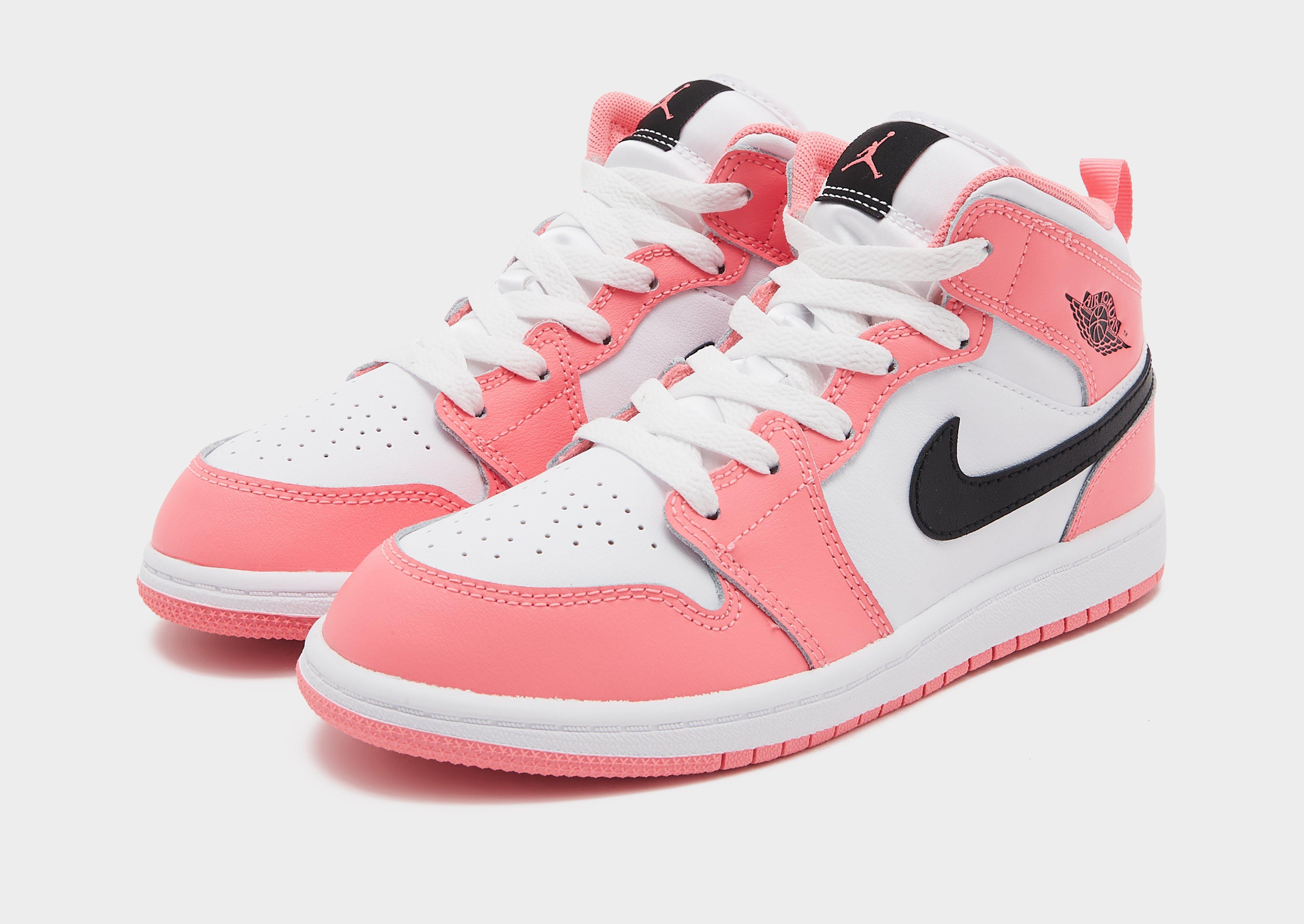 Detské tenisky JORDAN AIR 1 MID BG DQ8424-602 Ružová