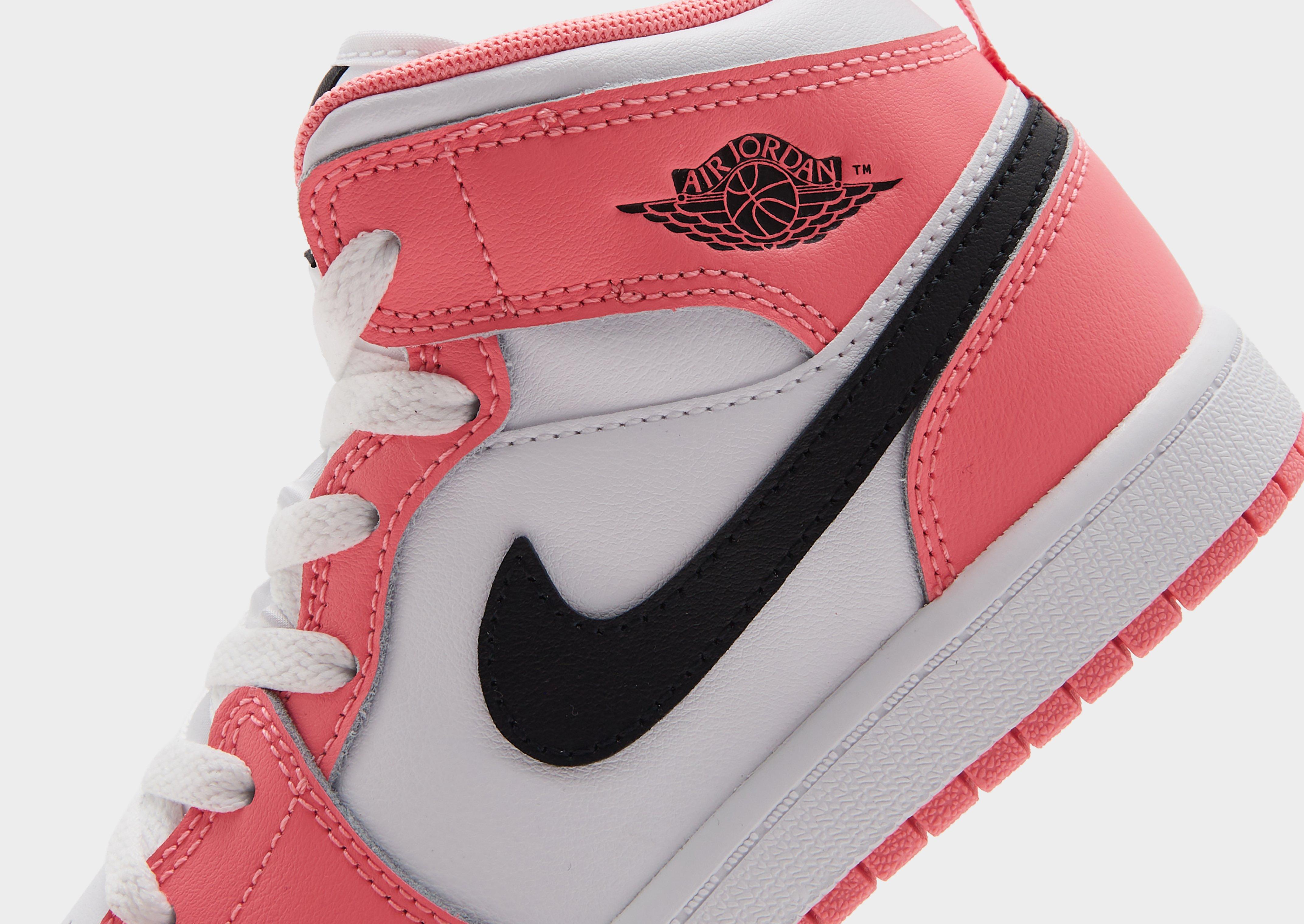 Detské tenisky JORDAN AIR 1 MID BG DQ8424-602 Ružová