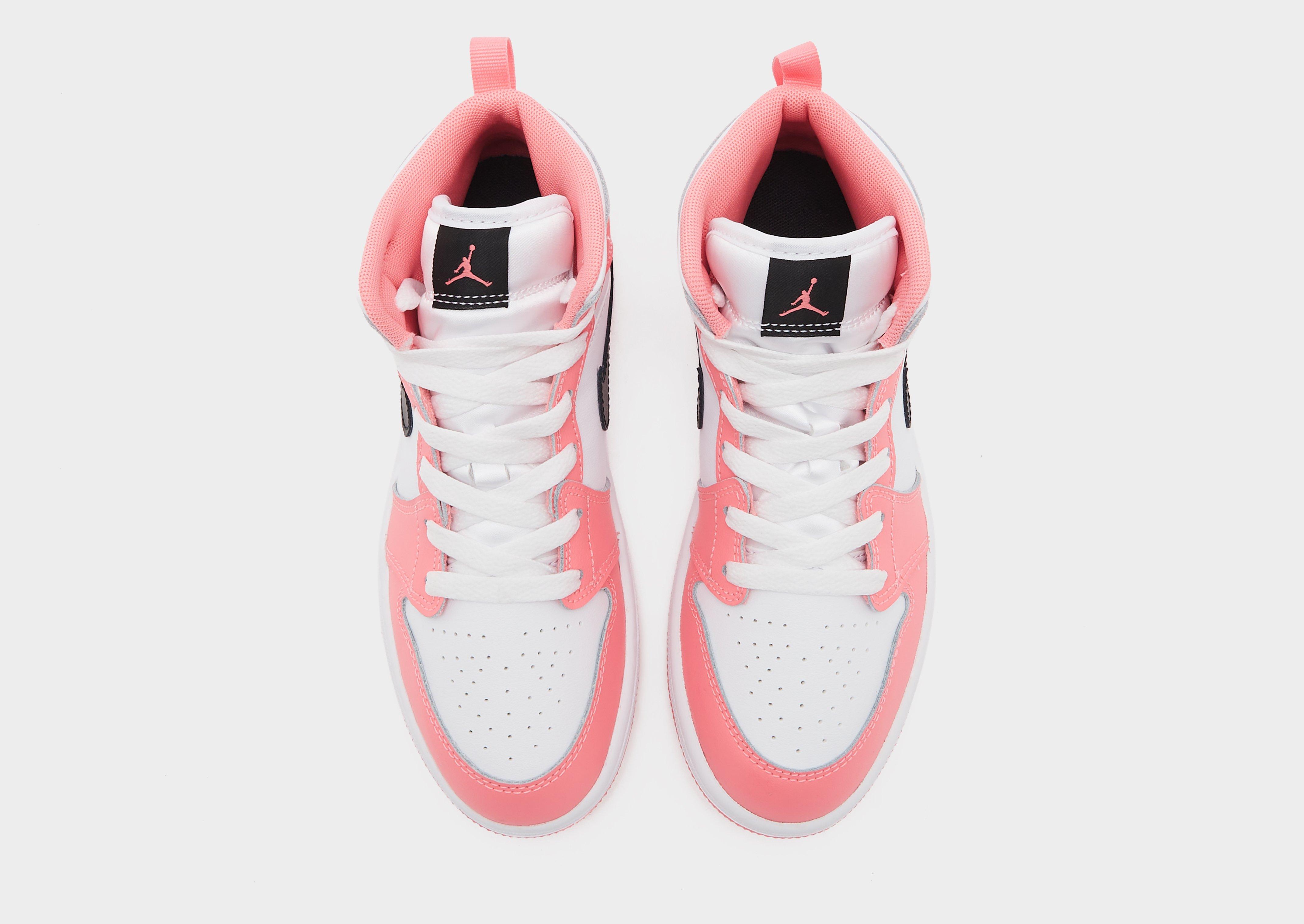 Detské tenisky JORDAN AIR 1 MID BG DQ8424-602 Ružová