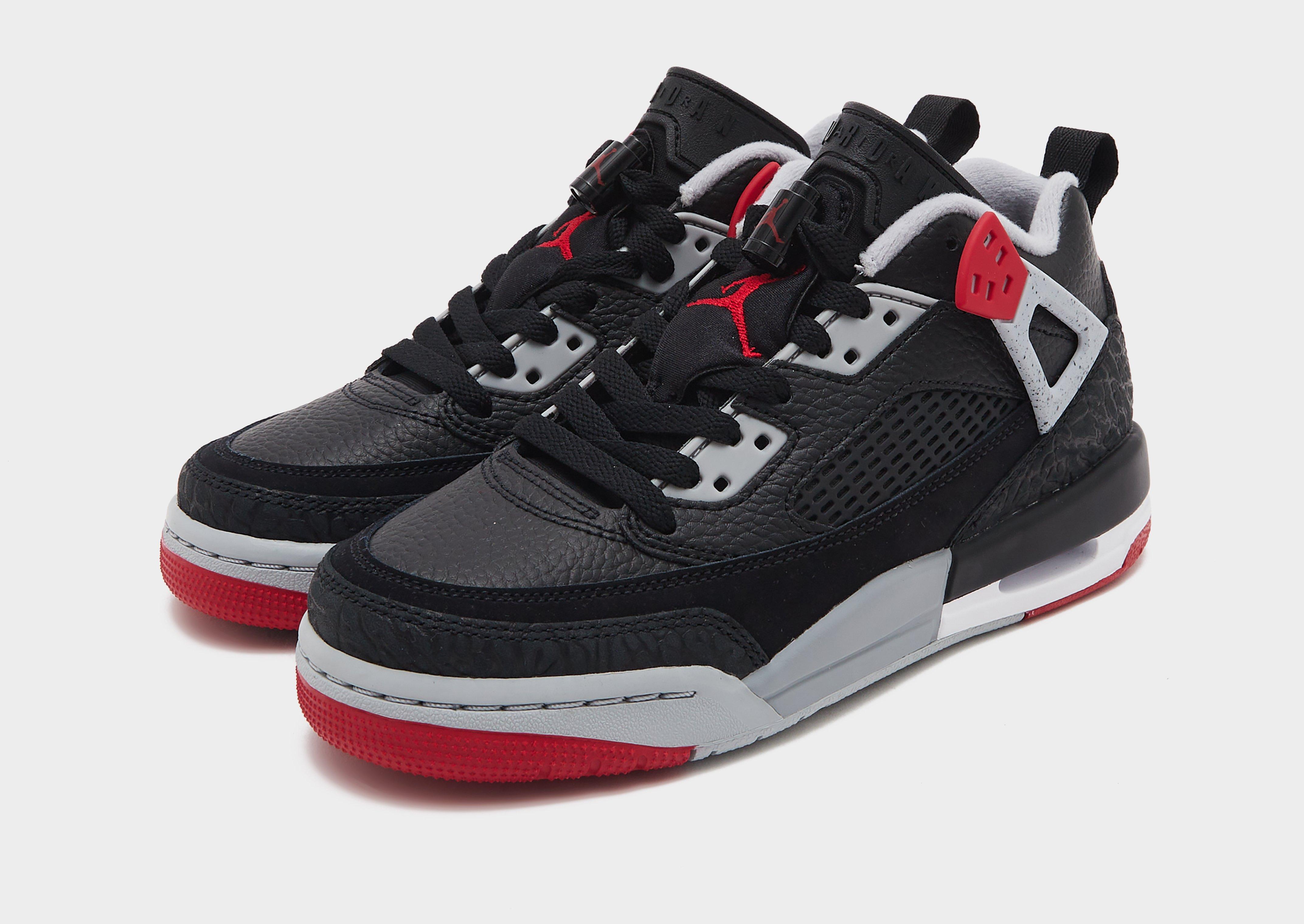 Buty sneakersy dla dzieci JORDAN SPIZIKE LOW BG FQ3950-009 Czarny