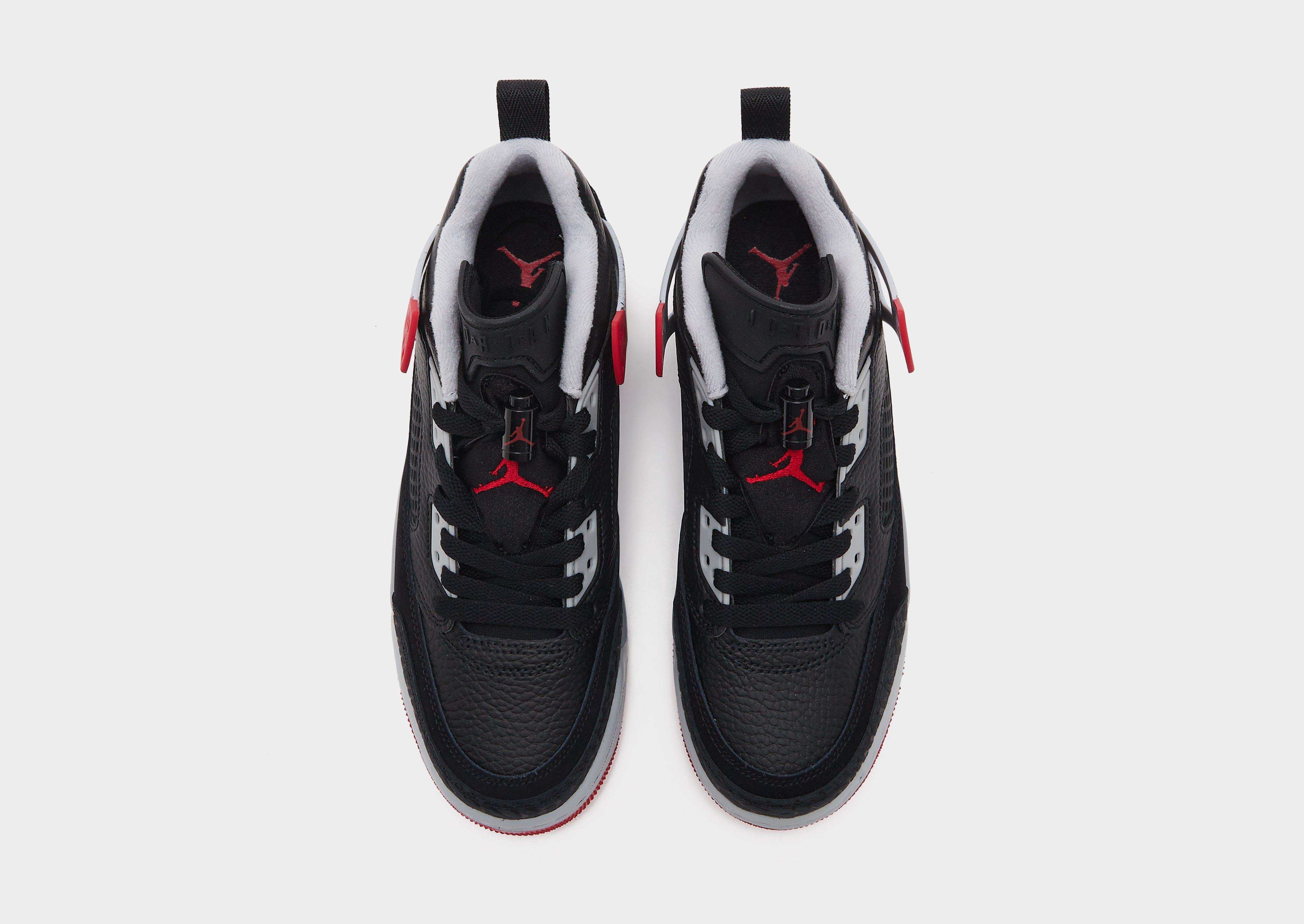 Buty sneakersy dla dzieci JORDAN SPIZIKE LOW BG FQ3950-009 Czarny