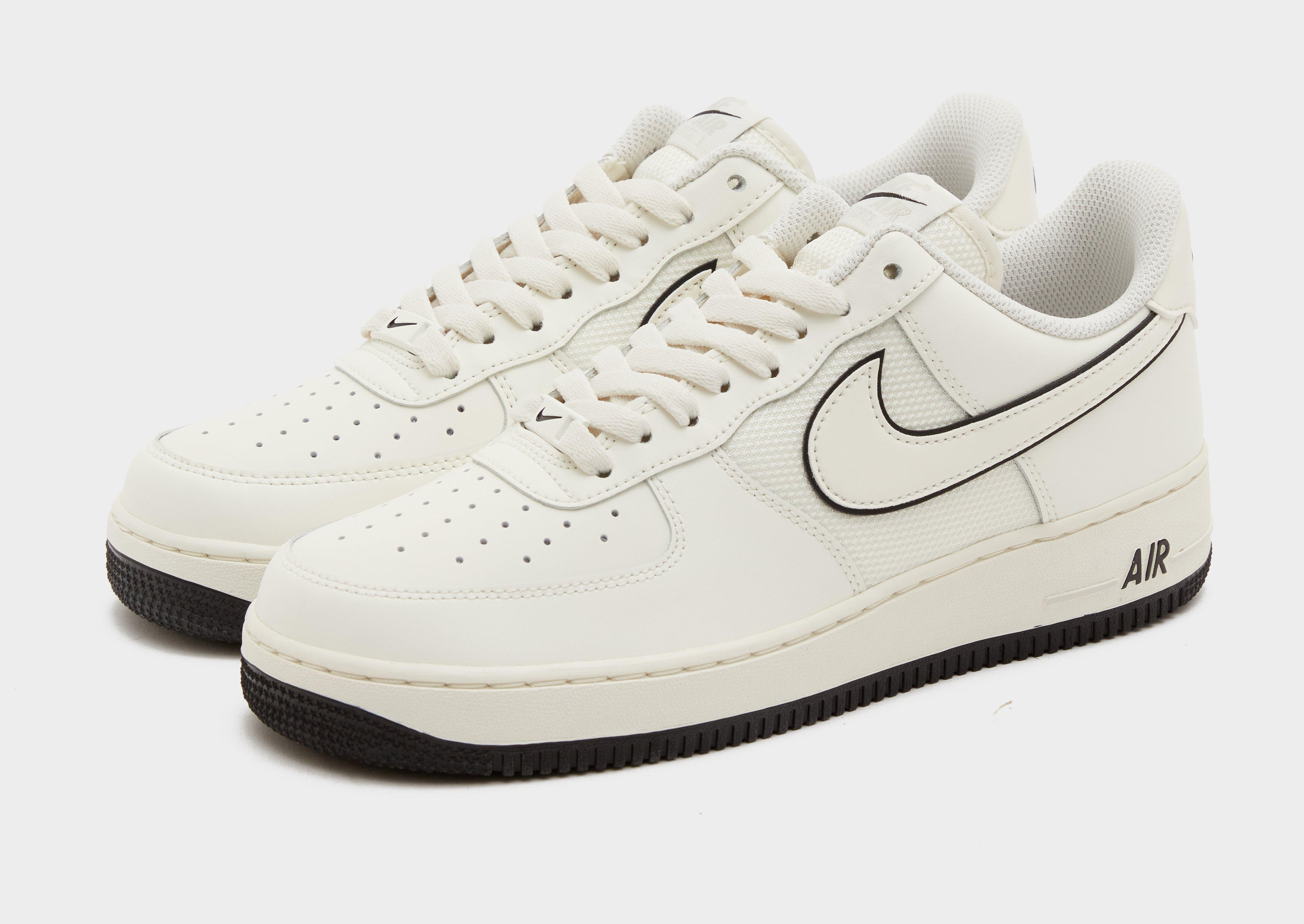 Buty sneakersy męskie NIKE AIR FORCE 1 '07  IQ7593-133 Beżowy