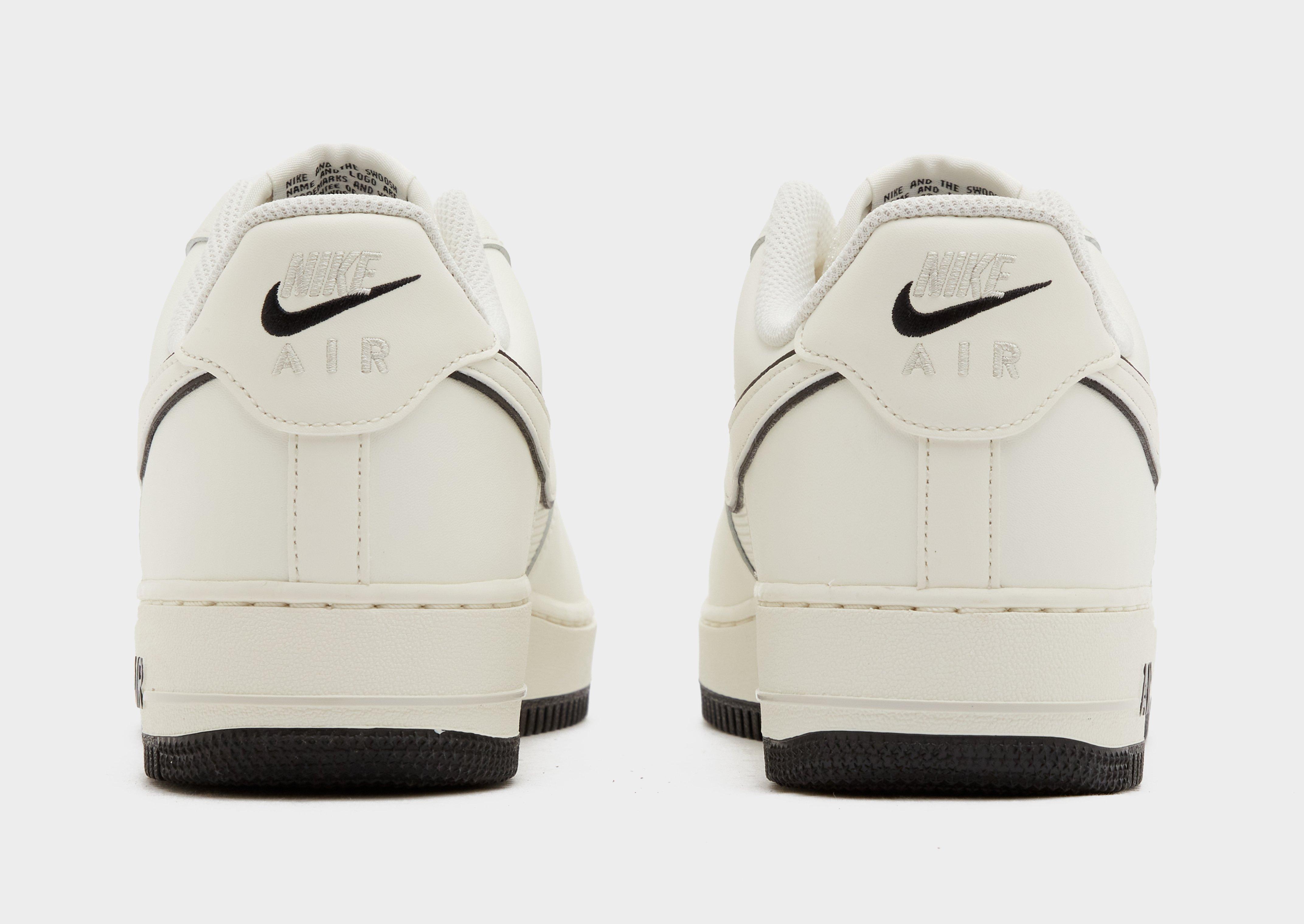 Buty sneakersy męskie NIKE AIR FORCE 1 '07  IQ7593-133 Beżowy