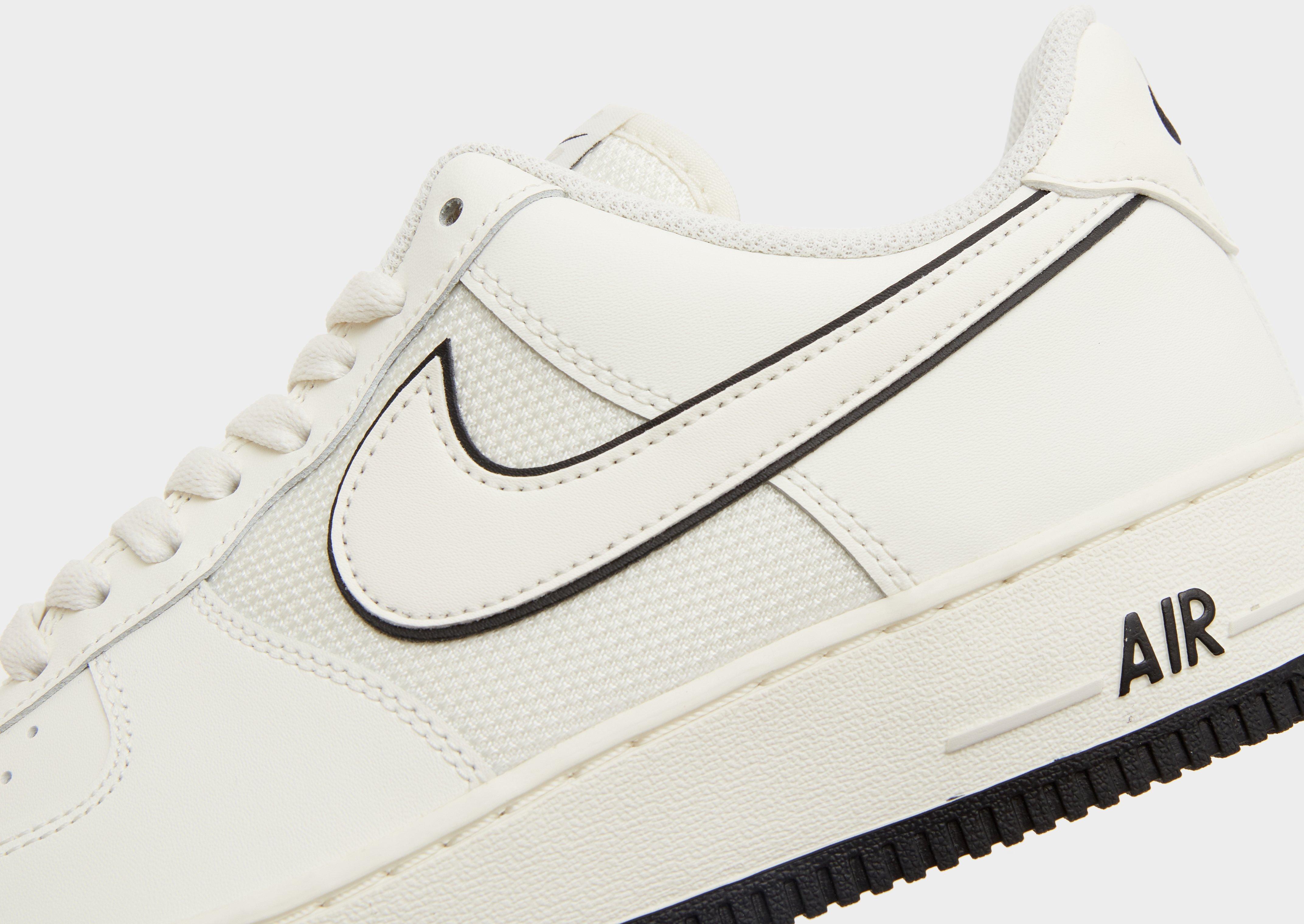 Buty sneakersy męskie NIKE AIR FORCE 1 '07  IQ7593-133 Beżowy