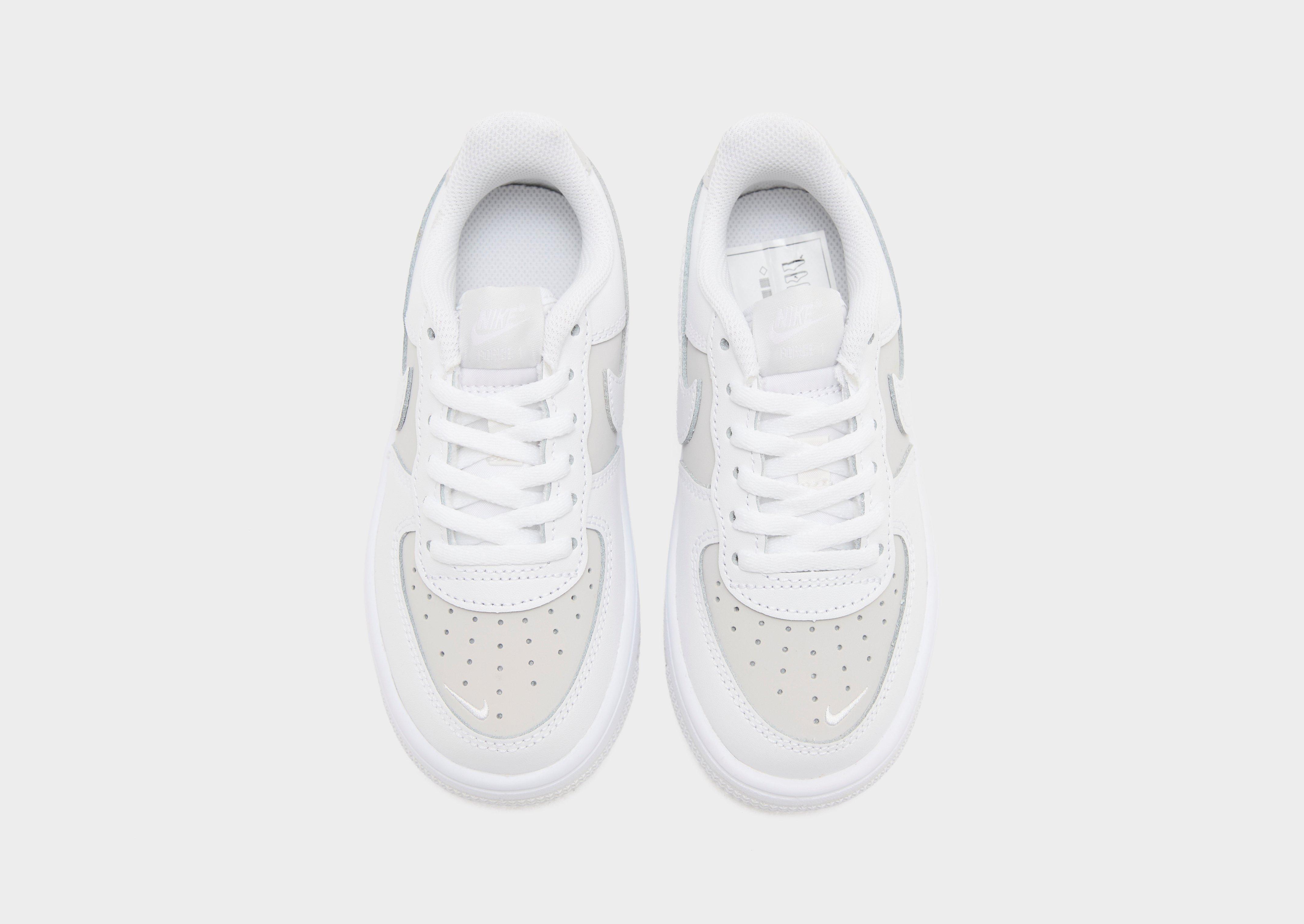 Детски маратонки NIKE FORCE 1 LOW PS LACE JDSP IQ7585-100 Бял