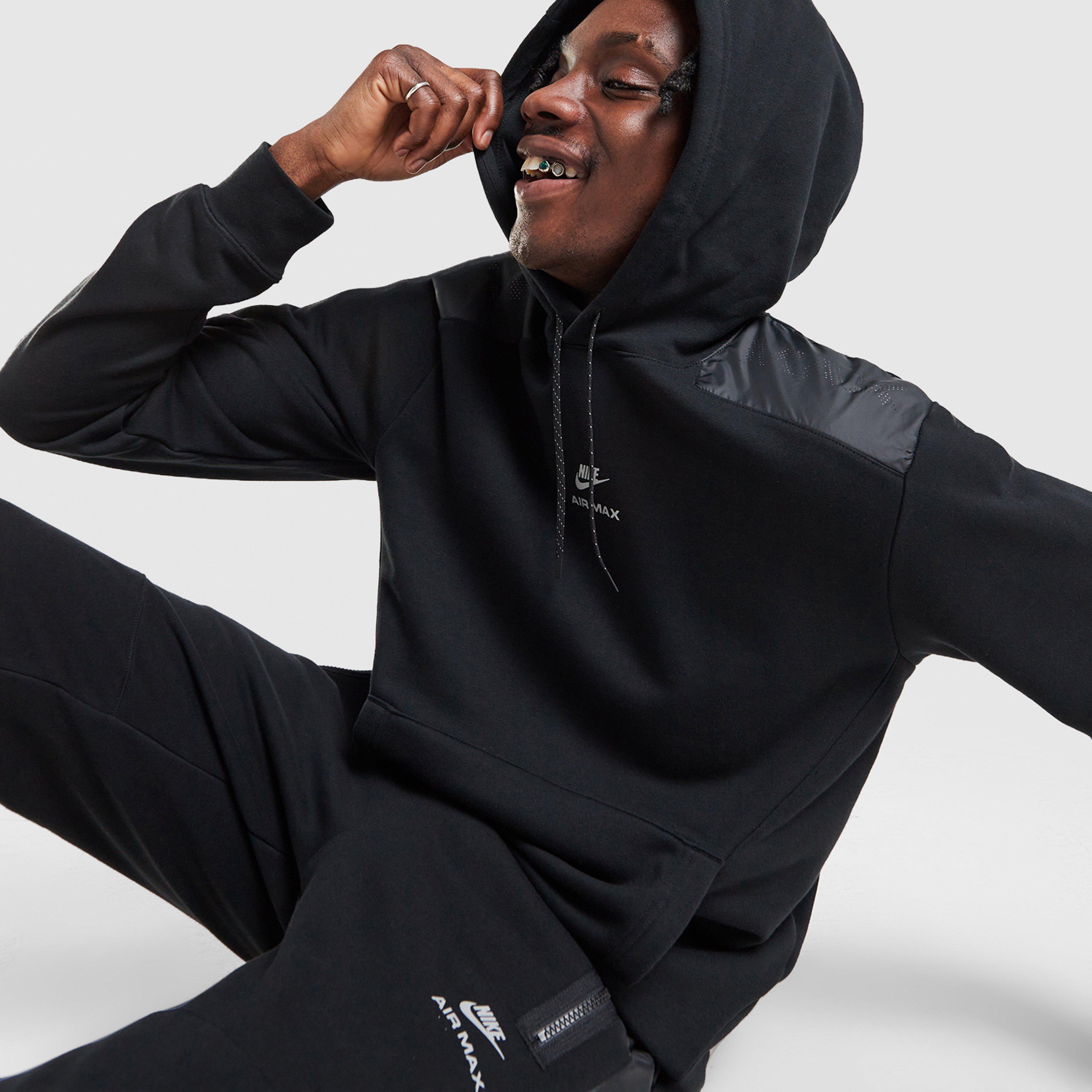 Мъжка блуза NIKE СУИТЧЪР СЪС ЗАКОПЧАВАНЕ   С КАЧУЛКА M NSW AIR MAX FLC