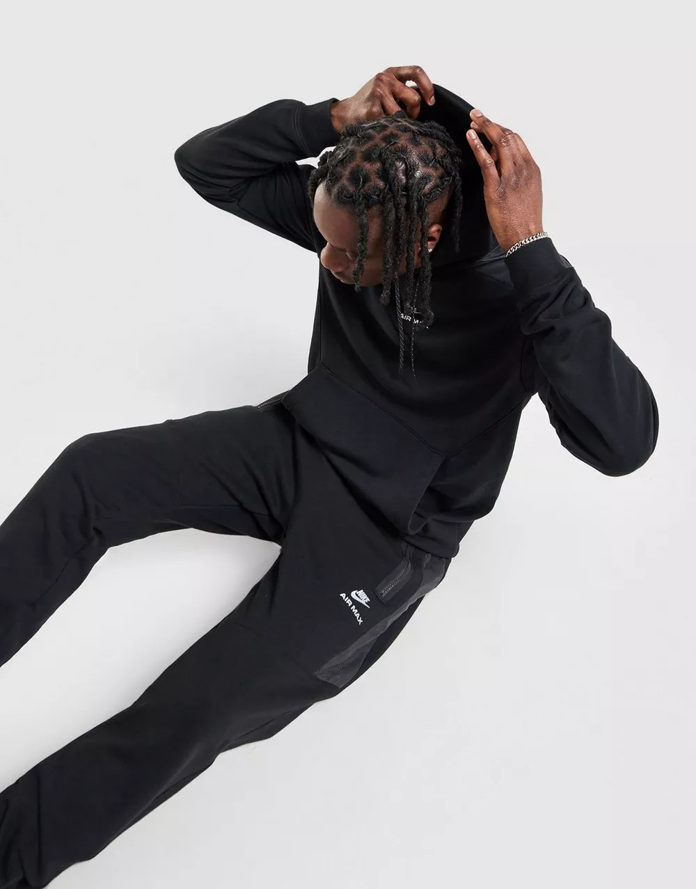 NIKE ШТАНИ M NSW AIR MAX FLC JOGGER, фото 1 з 6