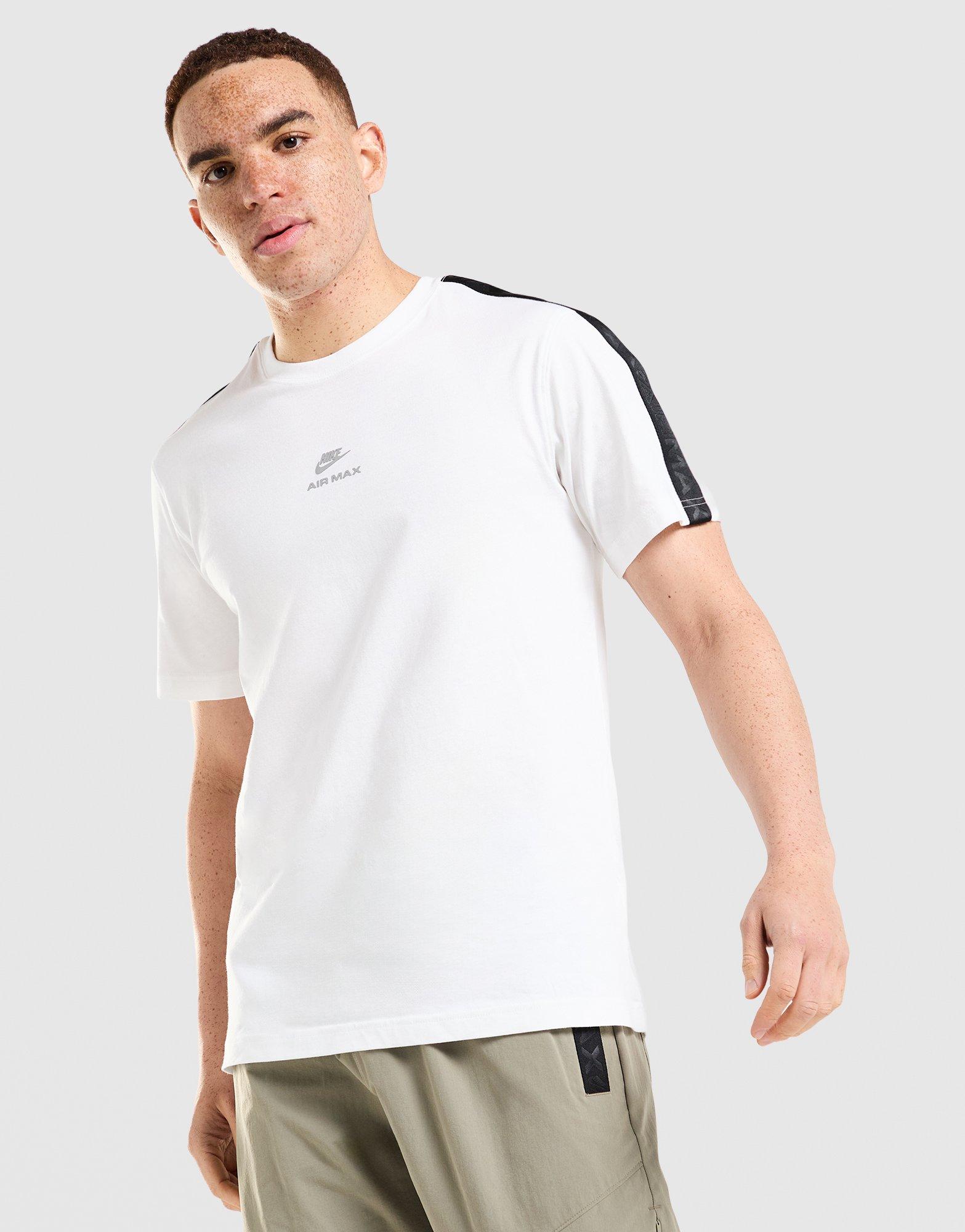 Чоловічі футболки NIKE ФУТБОЛКА M NSW AIR MAX SS TEE TAPE IO1054-100 Білий