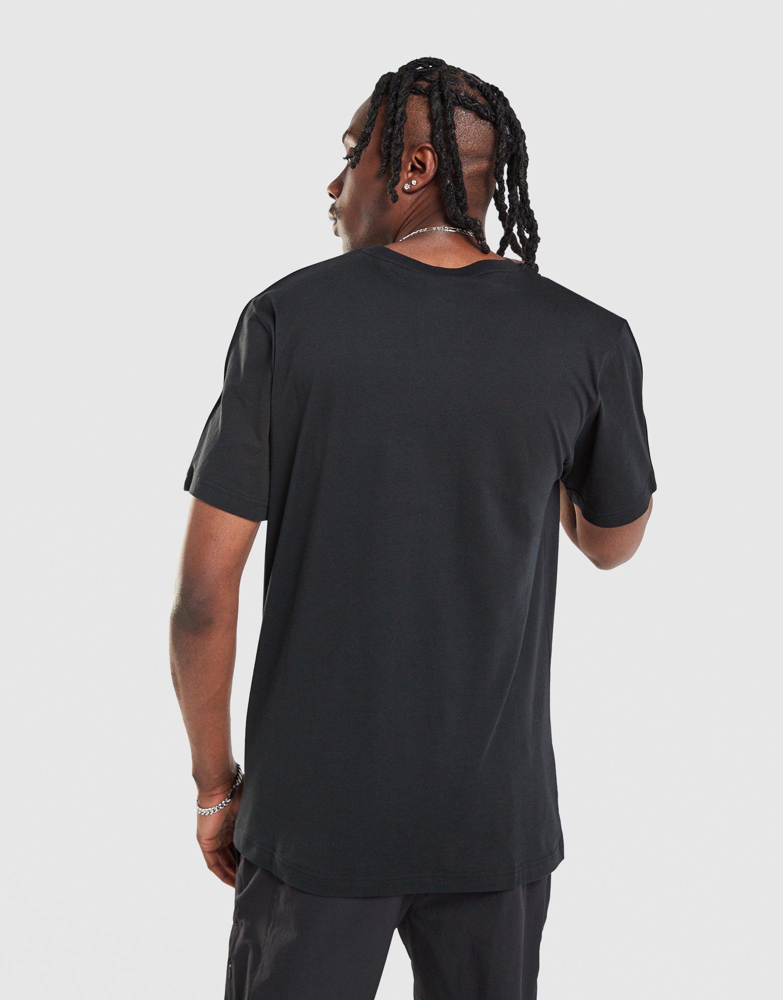 Férfi póló NIKE PÓLÓ M NSW AIR MAX SS TEE TAPE IO1054-010 Fekete