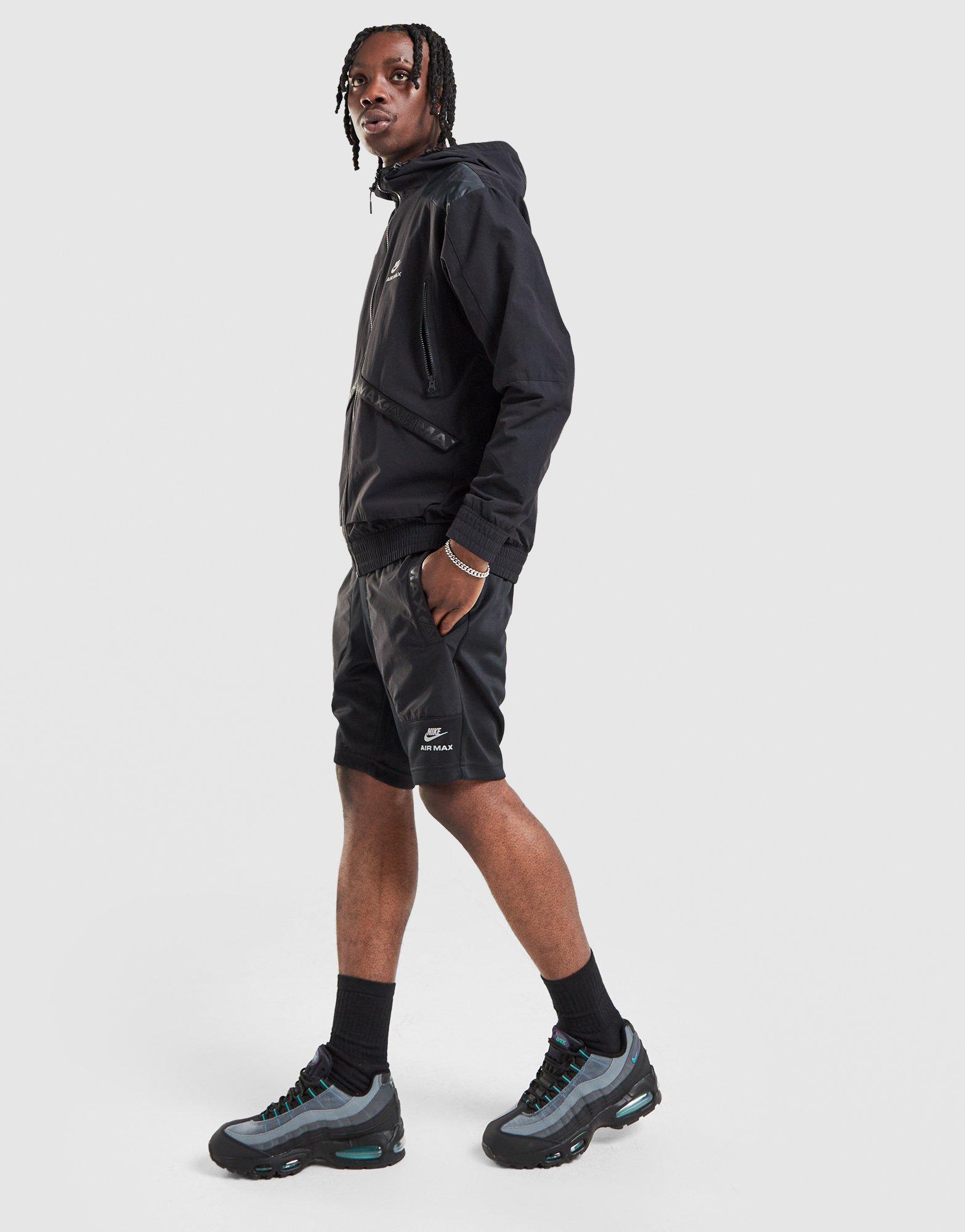 Pánske šortky NIKE ŠORTKY  M NSW AIR MAX PK SHORT IO1057-010 Čierna