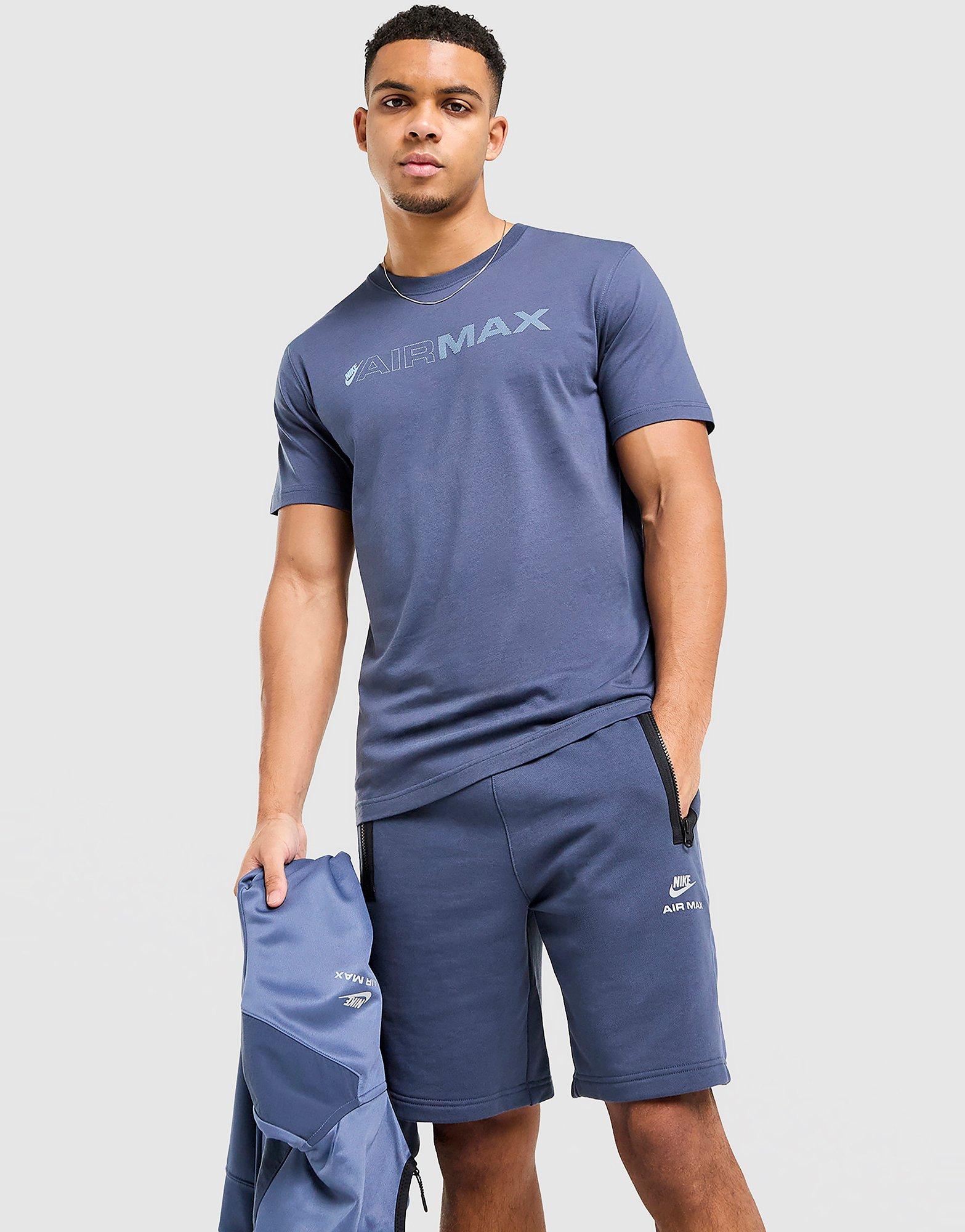 Pánske šortky NIKE ŠORTKY  M NSW AIR MAX FLC SHORT IQ0472-437 Modrá