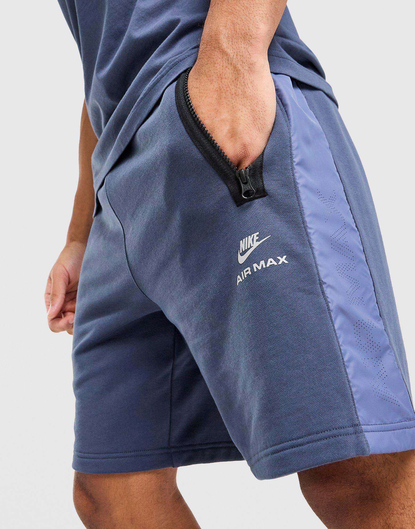 Pánske šortky NIKE ŠORTKY  M NSW AIR MAX FLC SHORT IQ0472-437 Modrá