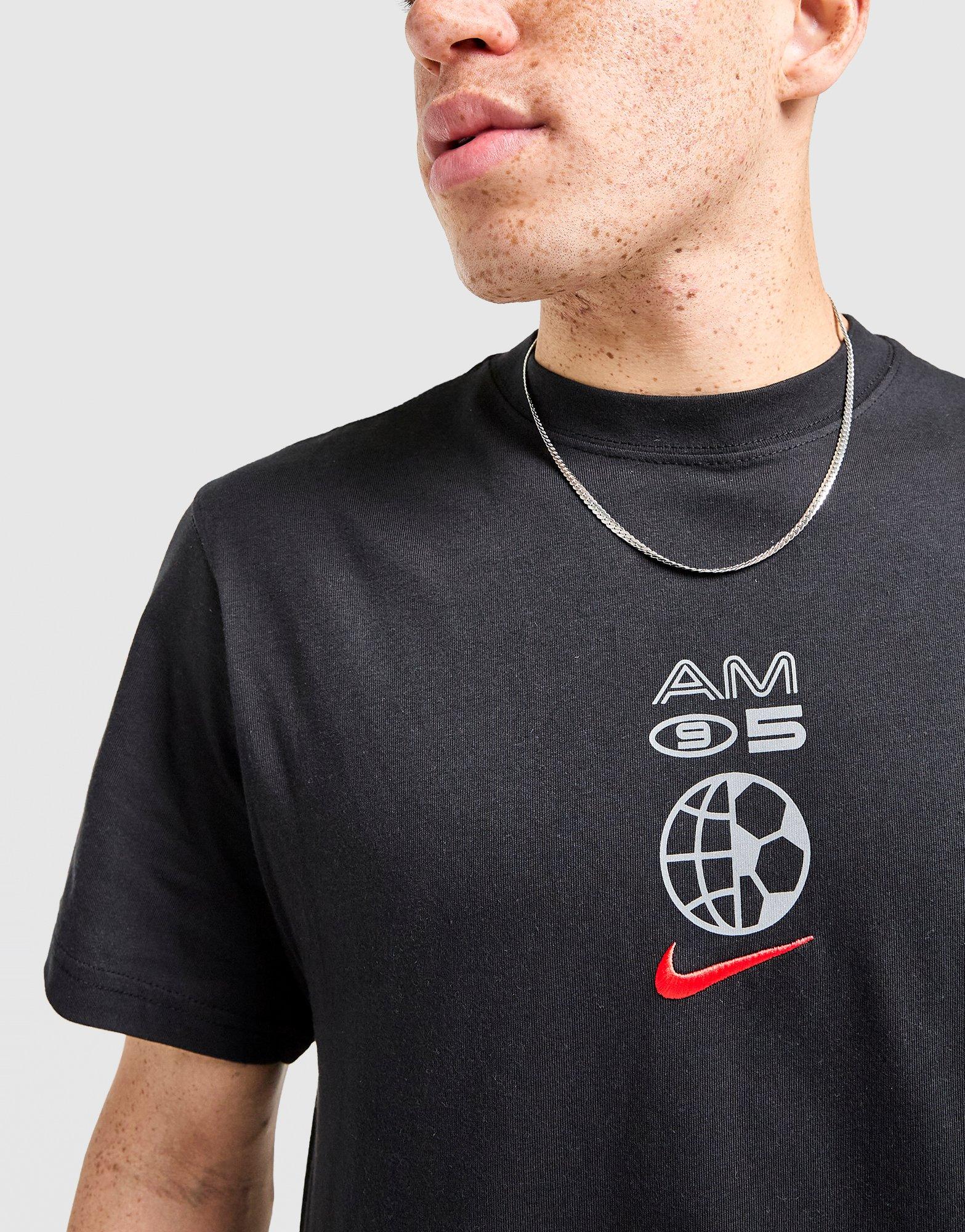 Tricou pentru bărbați NIKE TRICOU AIR MAX IH1355-010 Negru