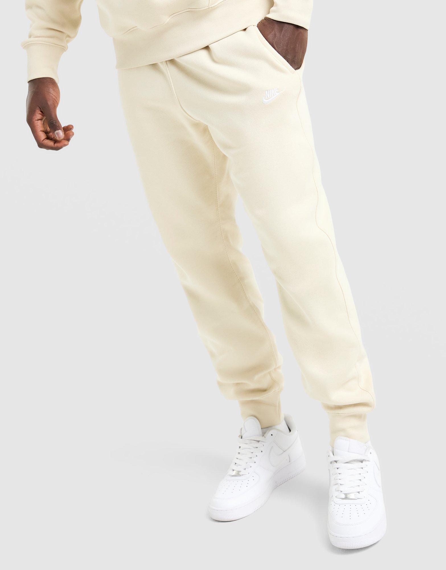 Pánske nohavice NIKE NOHAVICE  M NK CLUB BB JOGGER FN3787-229 Béžová