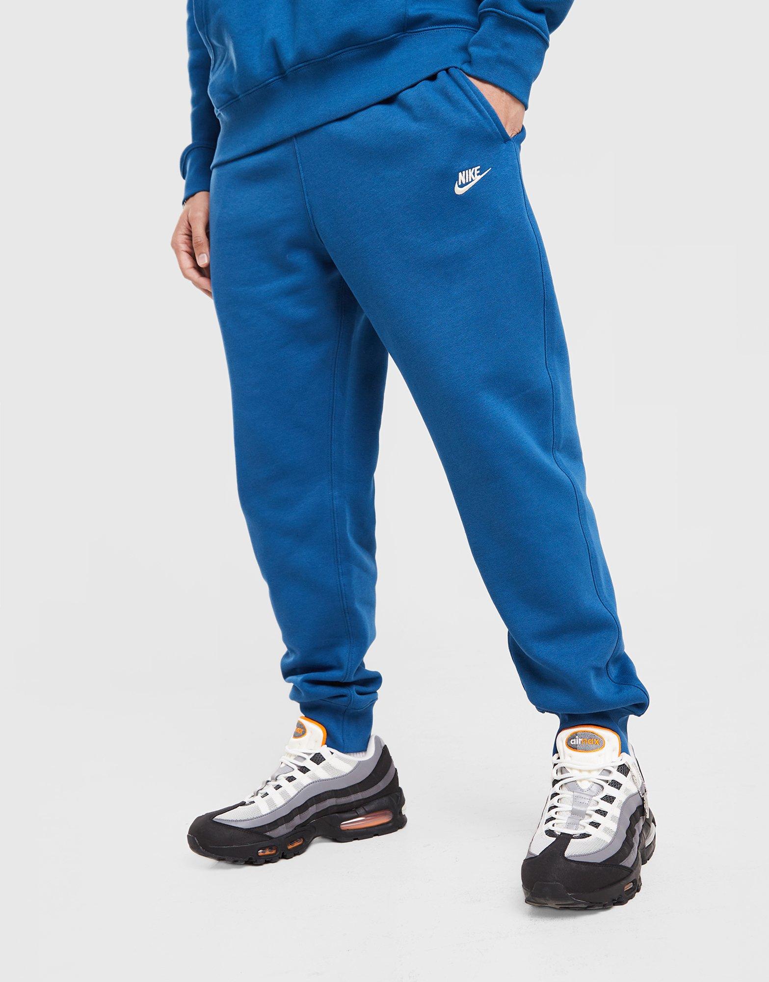 Pánské kalhoty NIKE KALHOTY  M NK CLUB BB JOGGER FN3787-476 Modrá