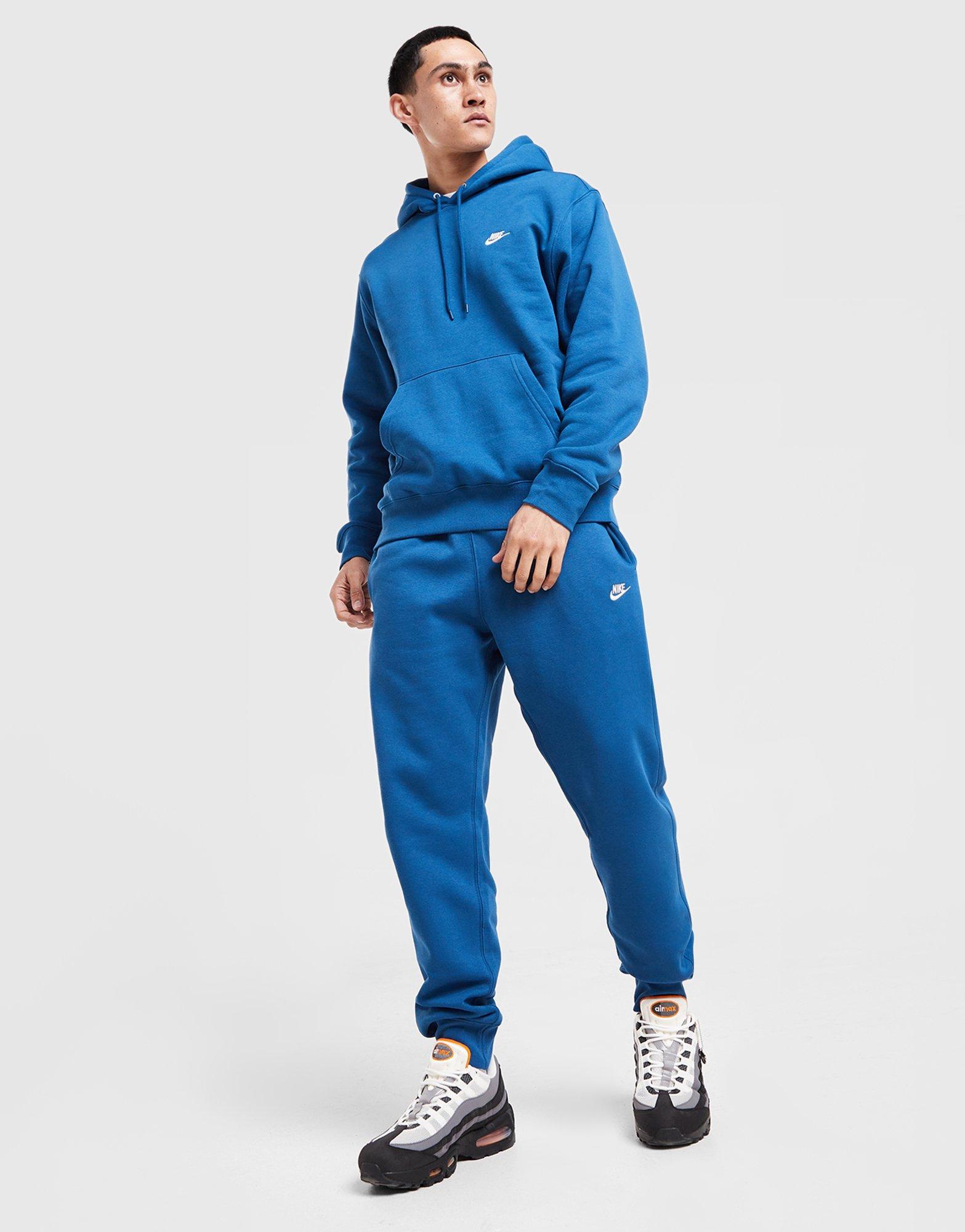 Pánské kalhoty NIKE KALHOTY  M NK CLUB BB JOGGER FN3787-476 Modrá