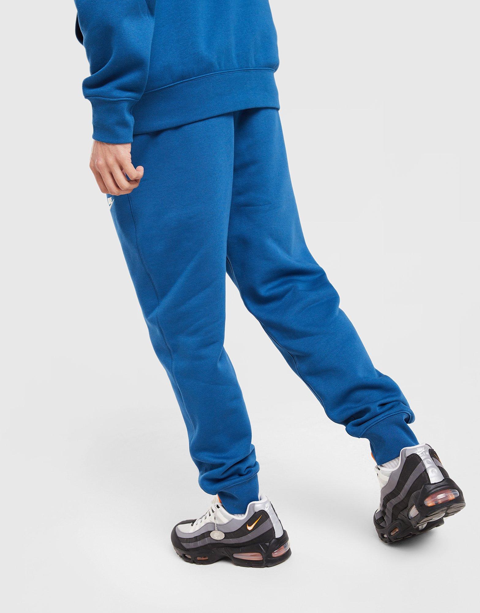 Pánské kalhoty NIKE KALHOTY  M NK CLUB BB JOGGER FN3787-476 Modrá