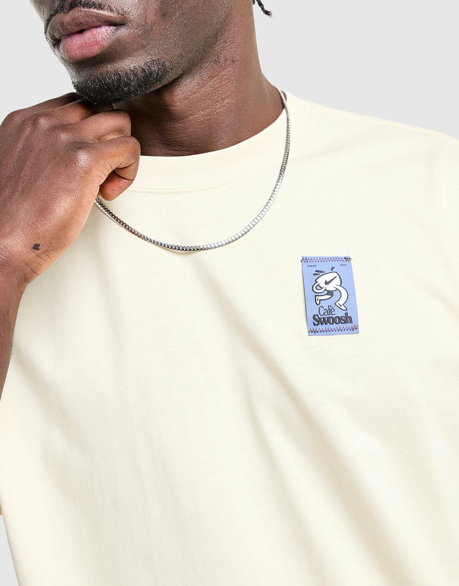 Чоловічі футболки NIKE ФУТБОЛКА U NSW TEE LSE CAFE SWOOSH VAN IH1157-229 Бежевий