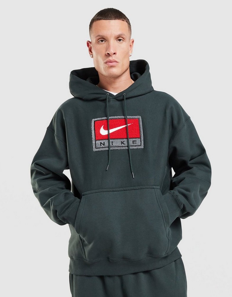 NIKE КОФТА З КАПЮШОНОМ M NL SOLO SWSH PO HD GFX IF1258-317 | колір