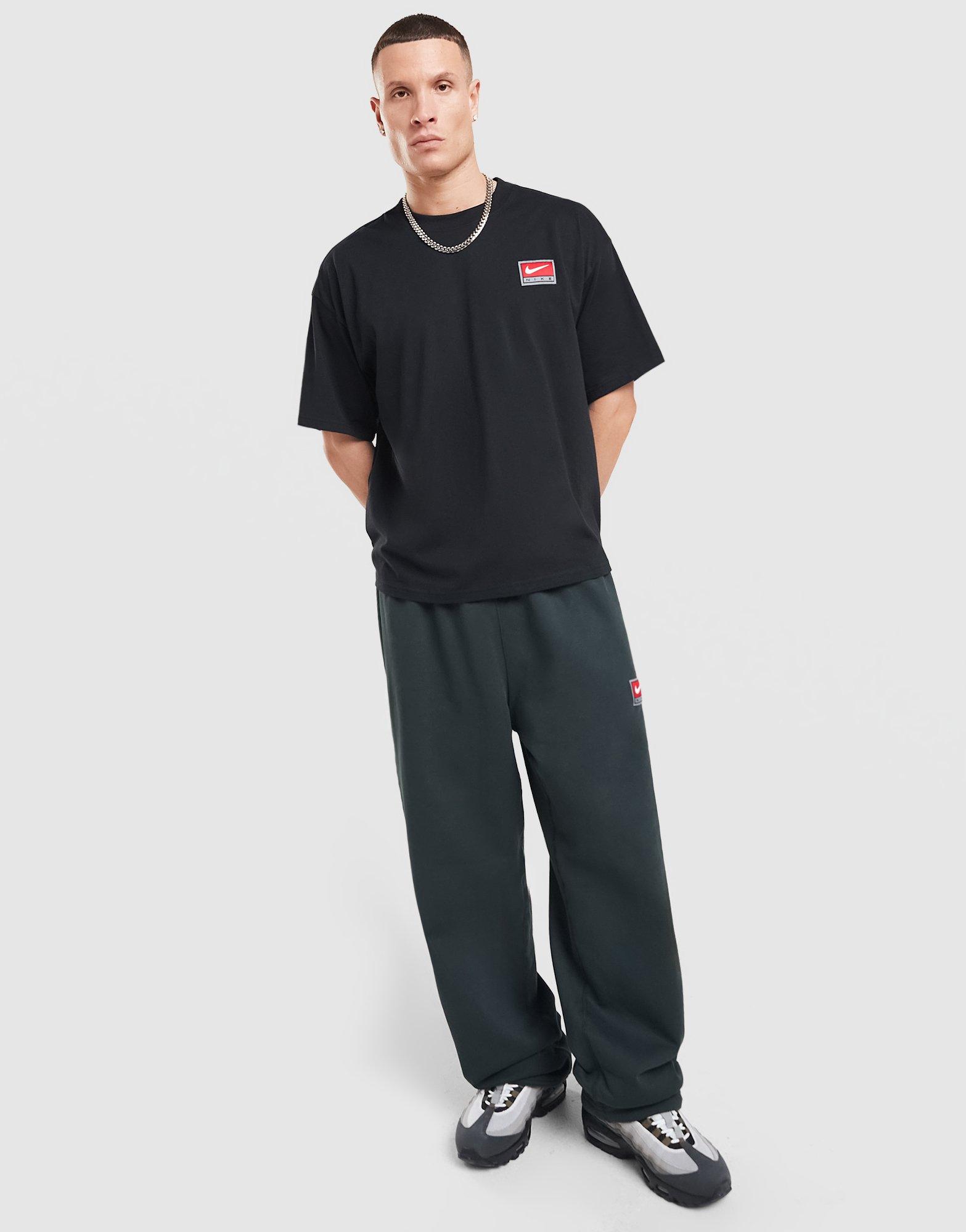 Koszulka, t-shirt męski NIKE T-SHIRT M NL SS BOXY KNIT TOP II4379-010 Czarny