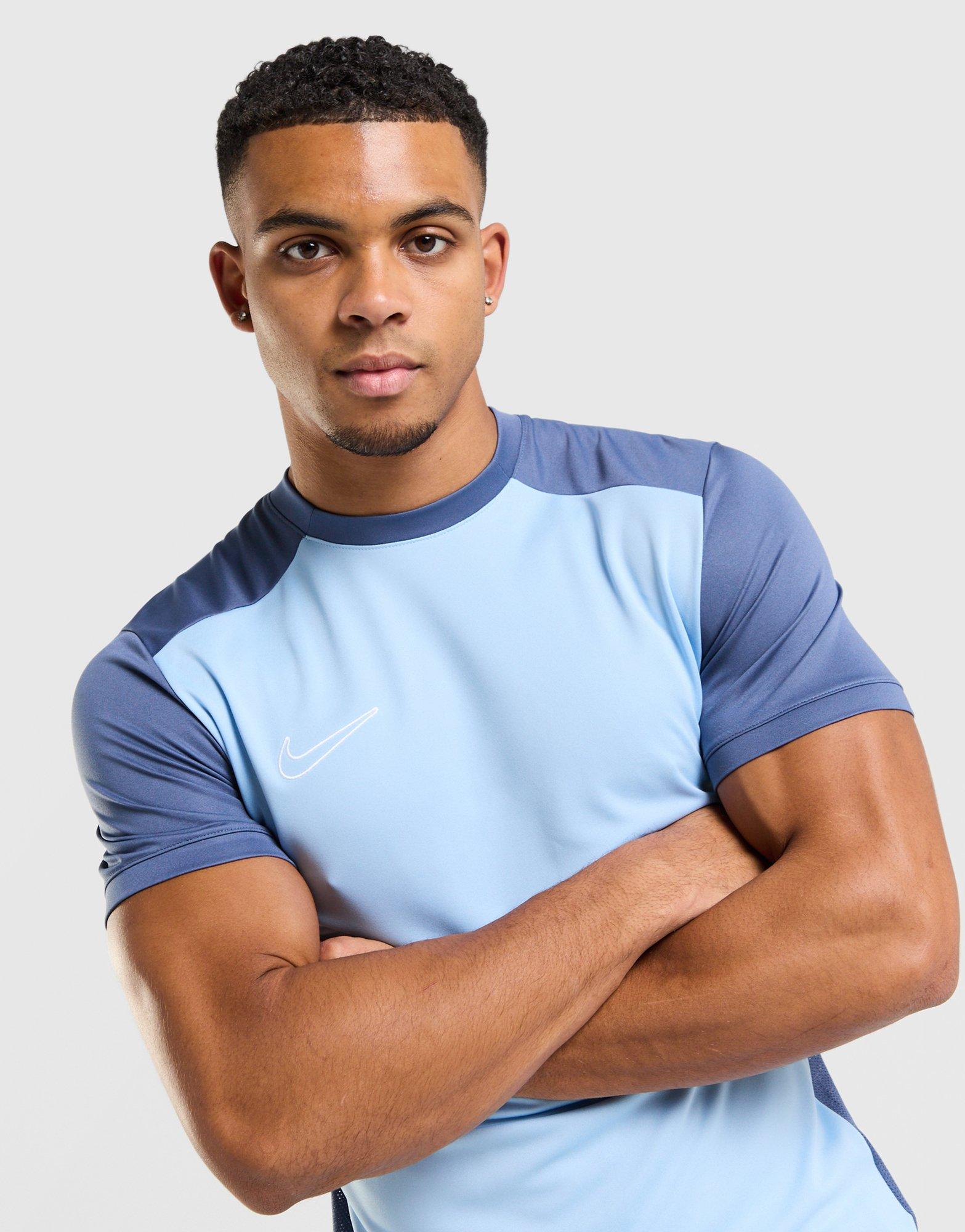 Чоловічі футболки NIKE ФУТБОЛКА M NK DF ACD25 SS ТОП BR HJ3791-422 Блакитний