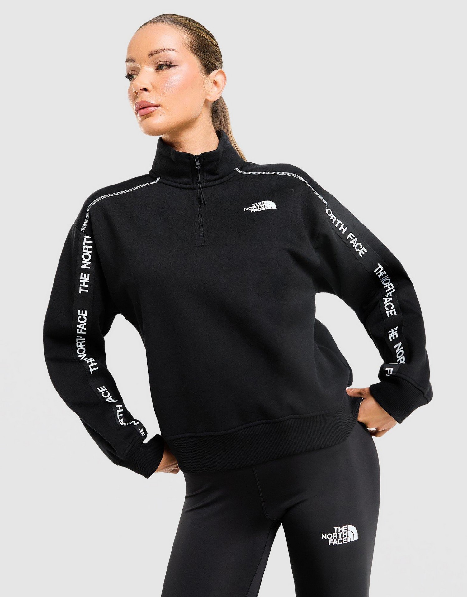 The North Face Mikina Rozepínací 1/4 Zip Cambrena
