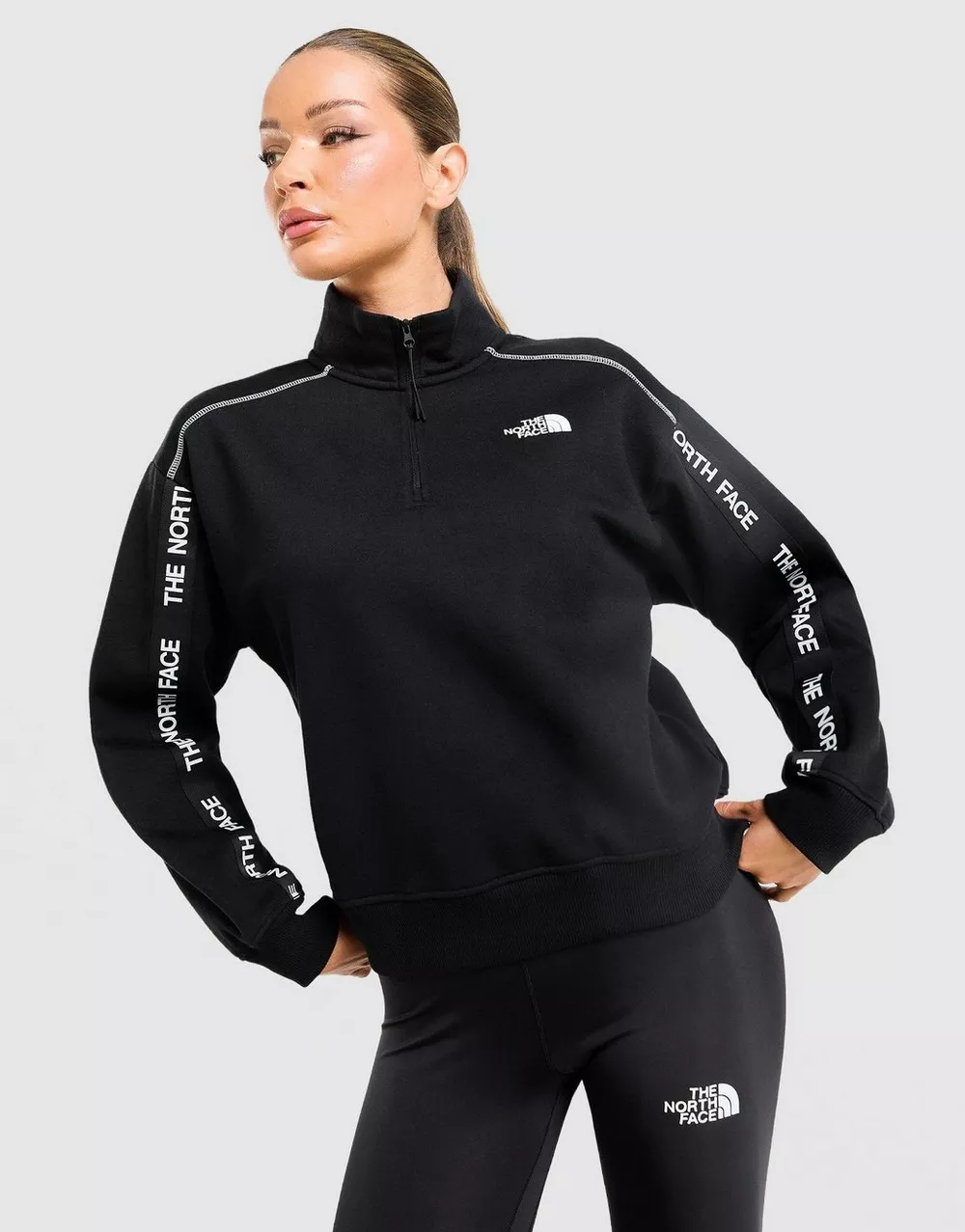 THE NORTH FACE КОФТА НА БЛИСКАВЦІ   W CAMBRENA 1/4 ZIP, фото 1 з 5