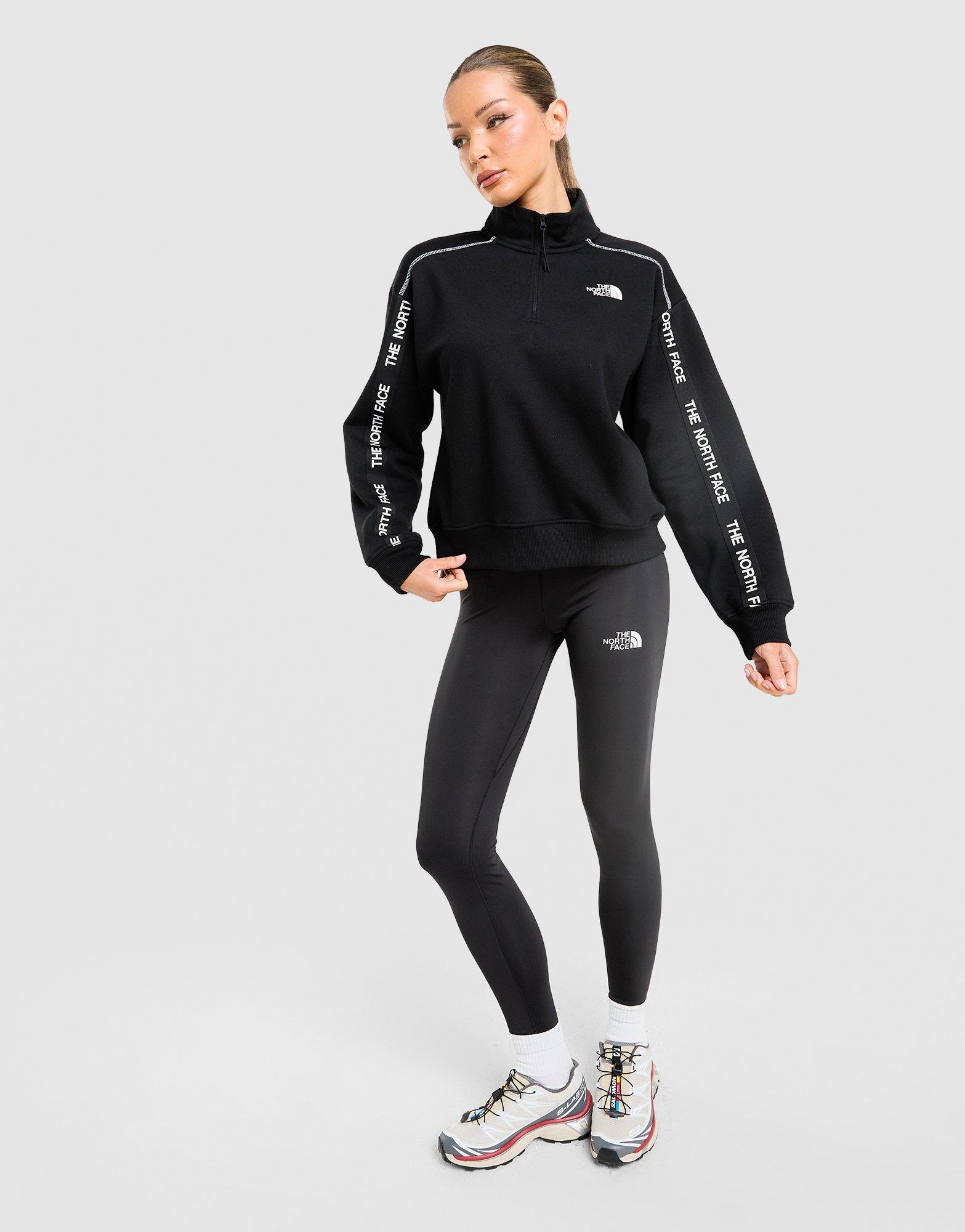 Bluză pentru femei THE NORTH FACE BLUZĂ W CAMBRENA 1/4 ZIP NF0A8HSMJK31 Negru