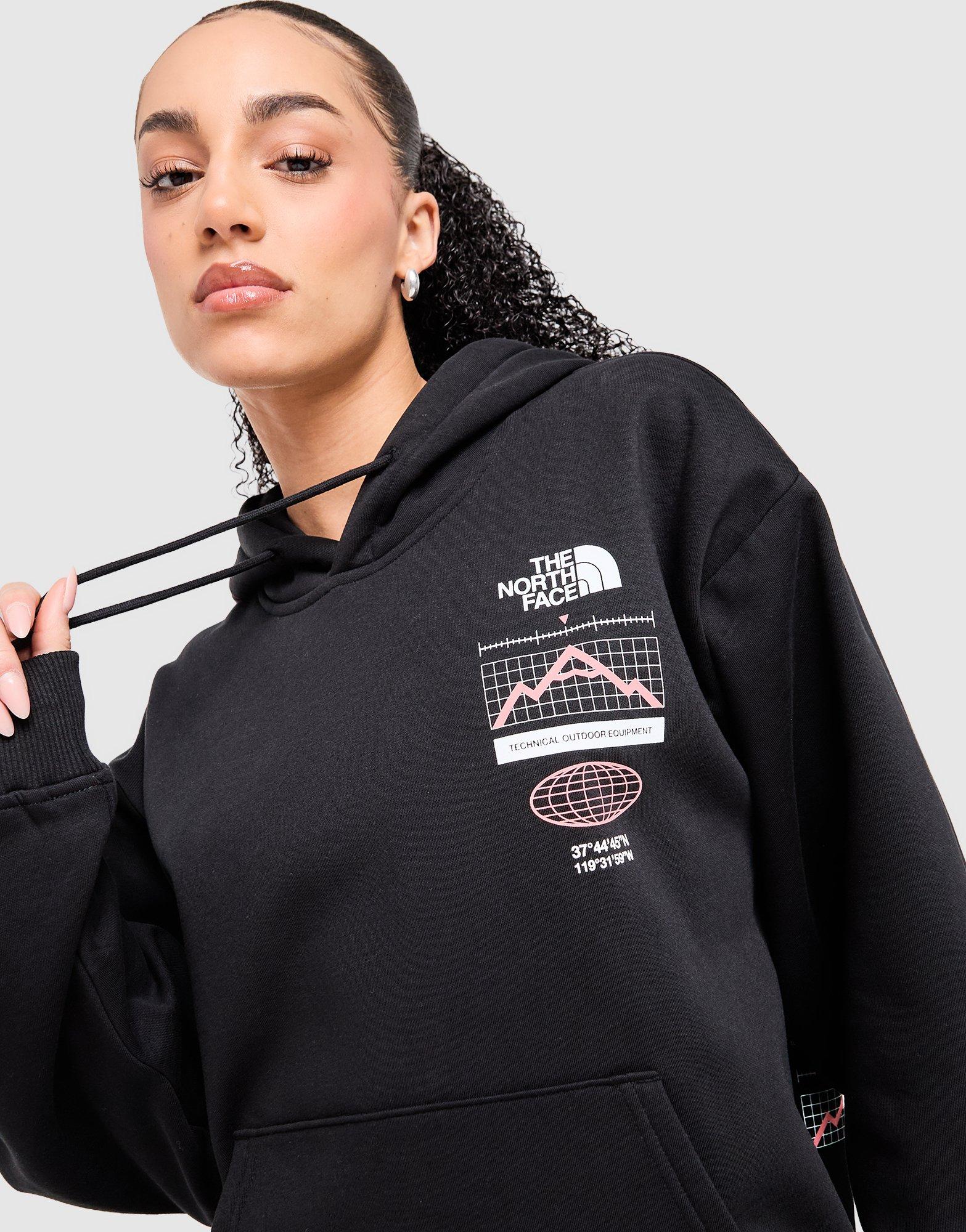 Ženski gornji dio trenirke THE NORTH FACE VESTA S KAPULJAČOM   W MULTI TEK OS HD NF0A8H82JK31 crna