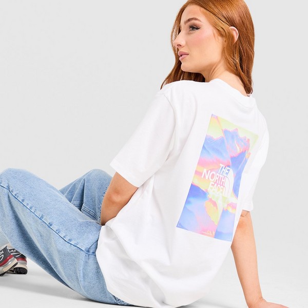 THE NORTH FACE T-SHIRT OVERSIZE MOUNTAIN PRISM