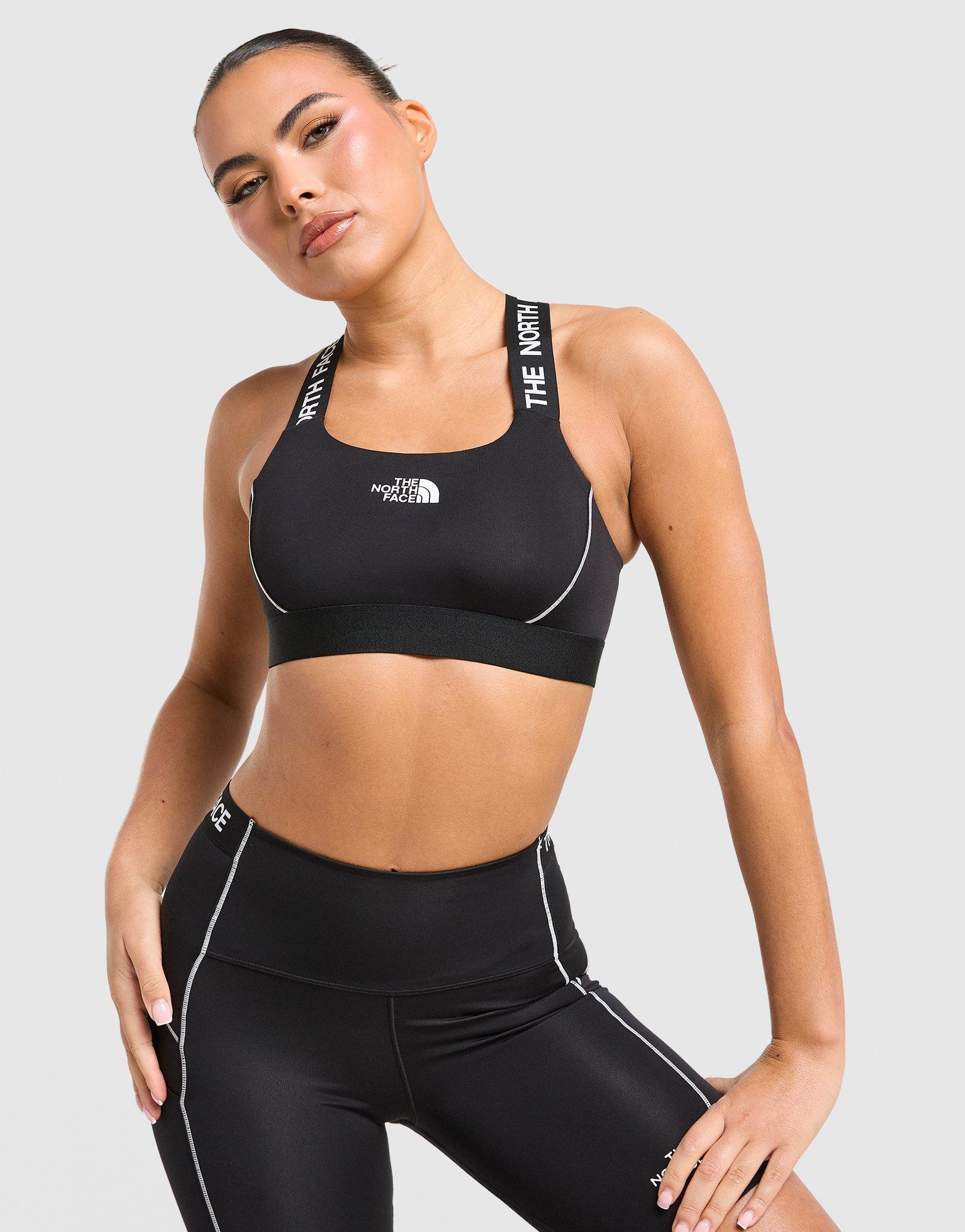 Stanik sportowy damski THE NORTH FACE BRA W CAMBRENA BRA NF0A8G1JJK31 Czarny