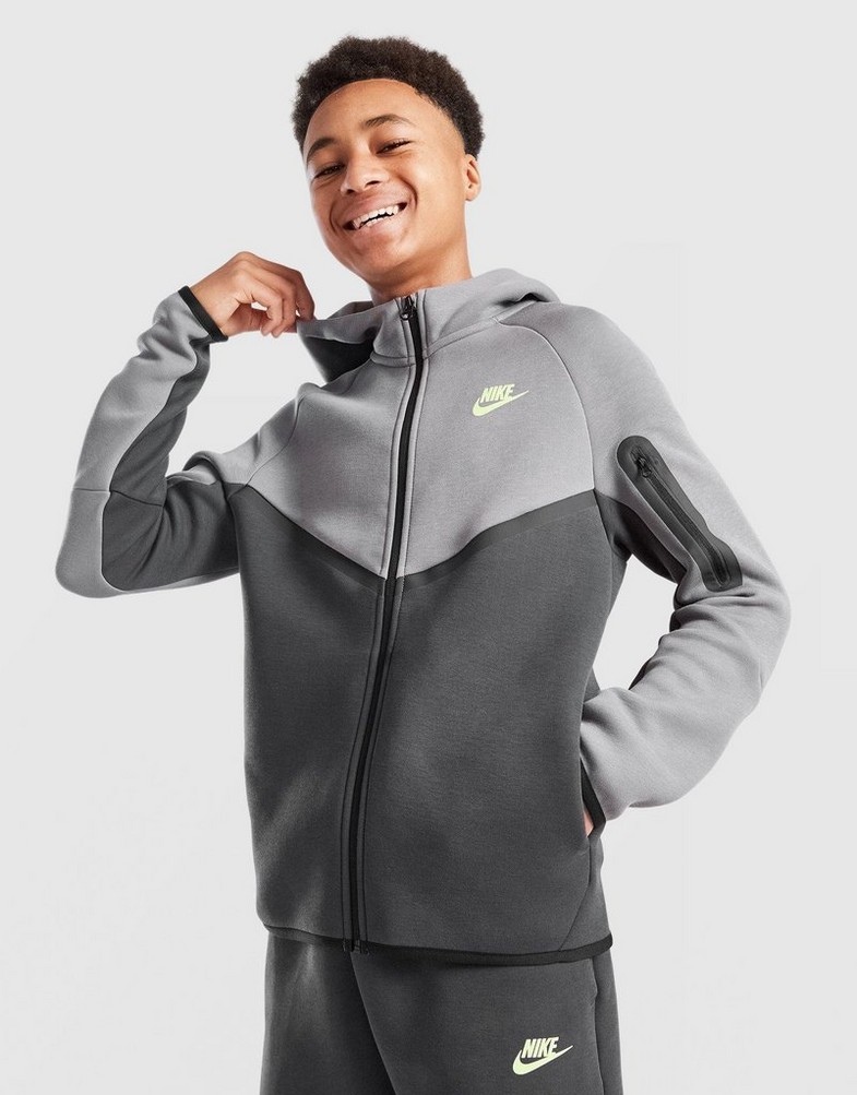 uyu Bluze NIKE BLUZĂ B NSW TCH FLC FZ - PD HV5867-015 • Gri • Copii