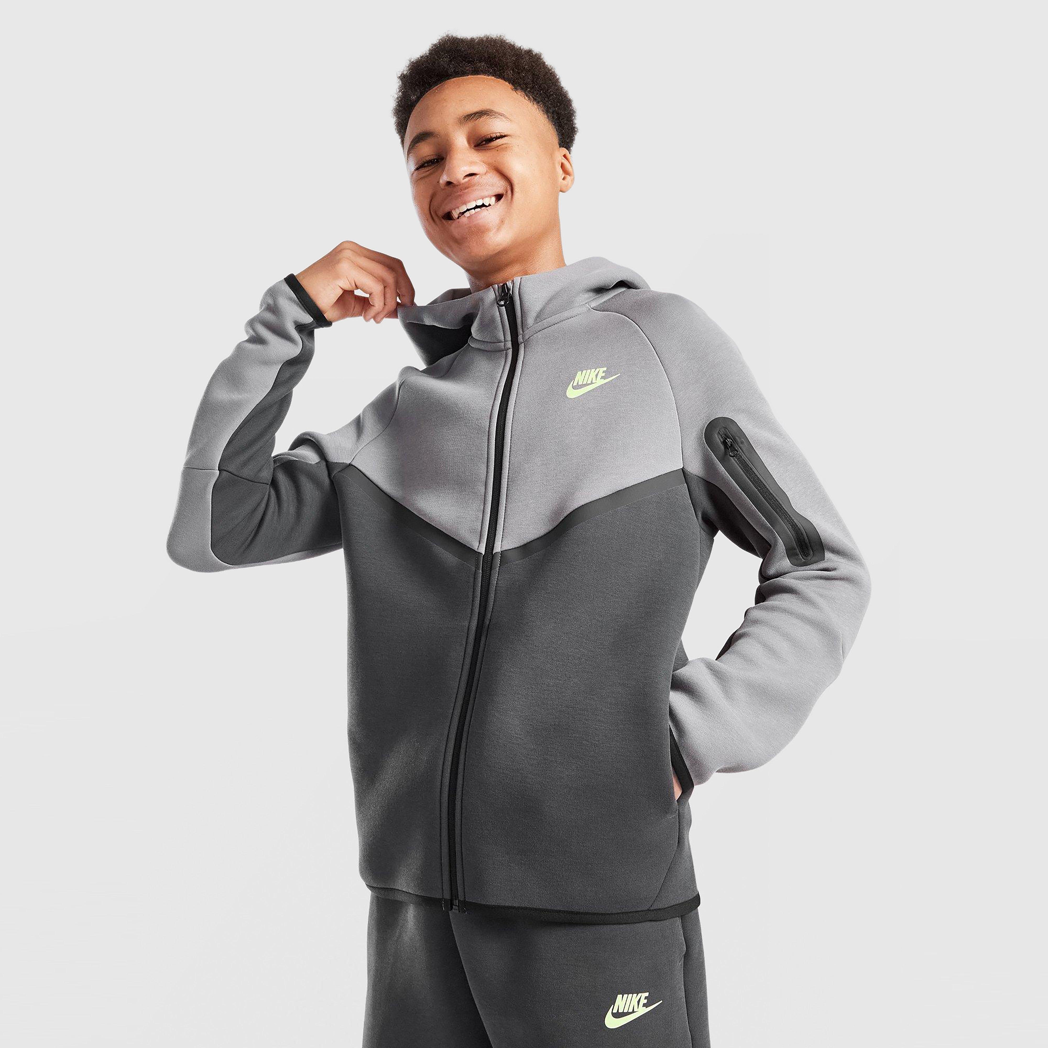 Дитячі кофти NIKE КОФТА B NSW TCH FLC FZ - PD
