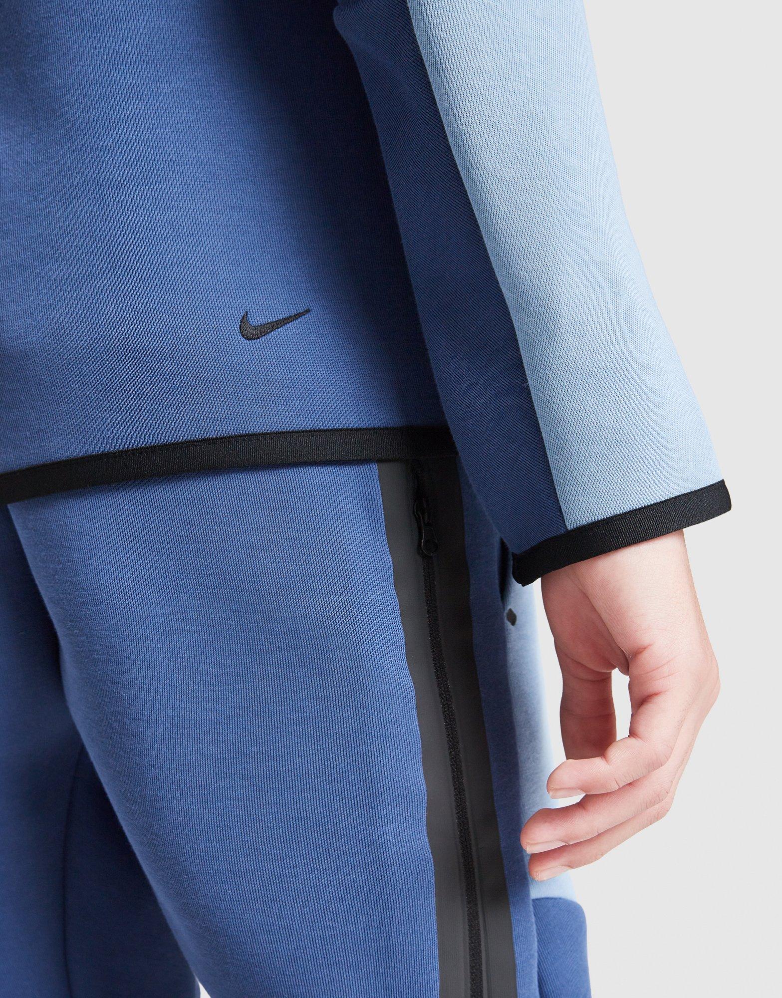 Bluza dziecięca NIKE BLUZA B NSW TCH FLC FZ - PD HV5867-486 Niebieski