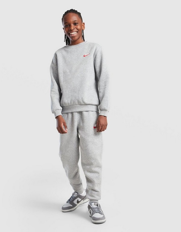 Nike Bluza K Nsw Club Flc Crew Ls Lbr - obrazek 3