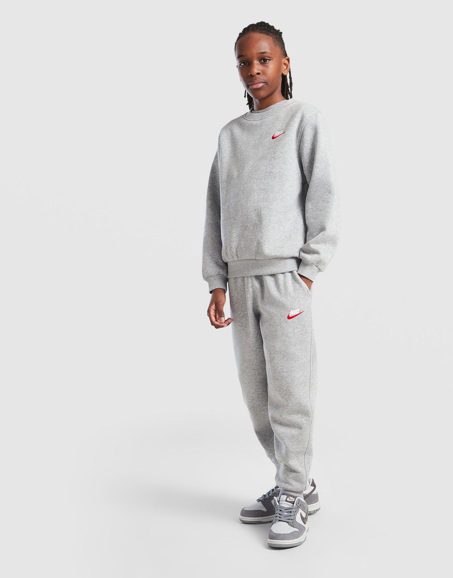 NIKE SPODNIE K NSW CLUB FLC JGGR LBR FD3008-067 Szary