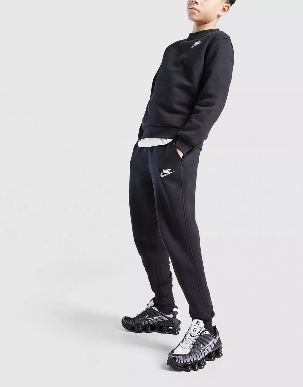 NIKE ШТАНИ K NSW CLUB FLC JGGR LBR, фото 1 з 5