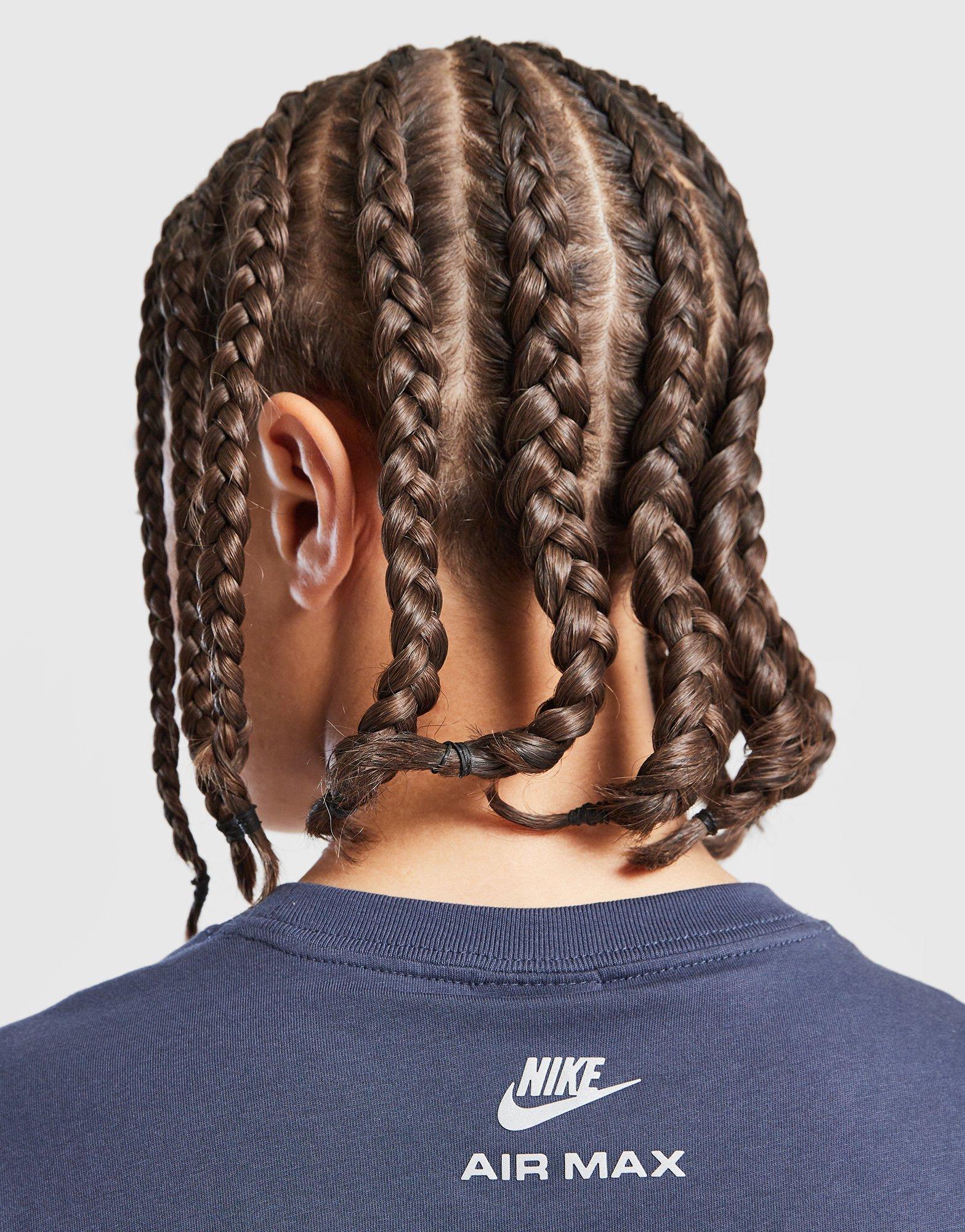 Detské tričko NIKE TRIČKO B NSW AIR MAX SS TEE IO1157-437 Tmavě modrá