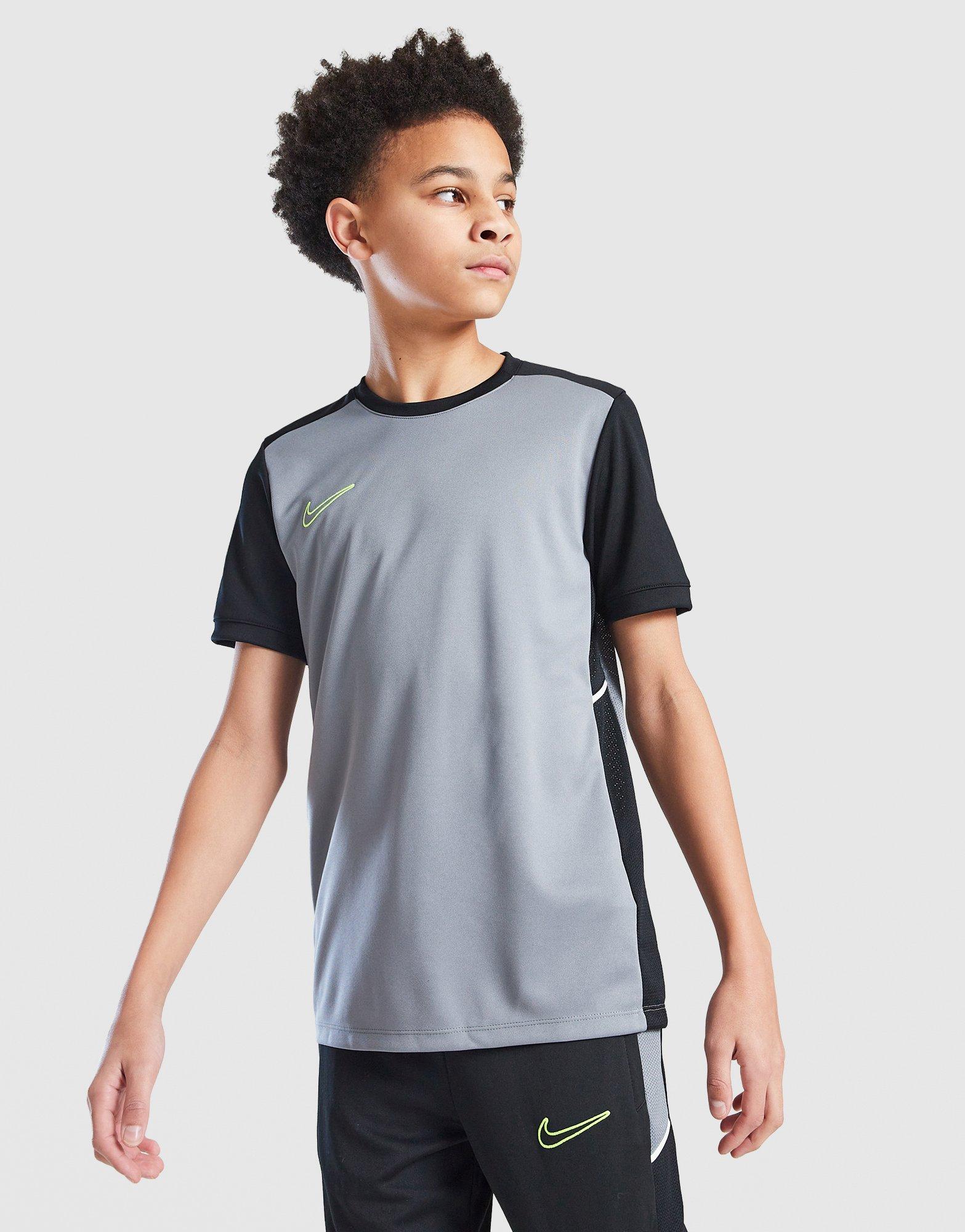 Детска тениска NIKE T-SHIRT K NK DF ACD25 TOP SS -PD HJ3716-067 Сив