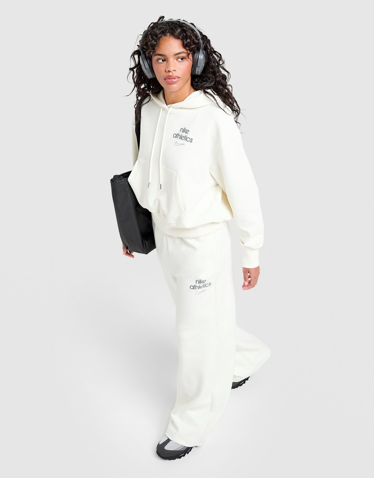 Nike Spodnie W Nk Phnx Flc Hr Pant Wd Gls
