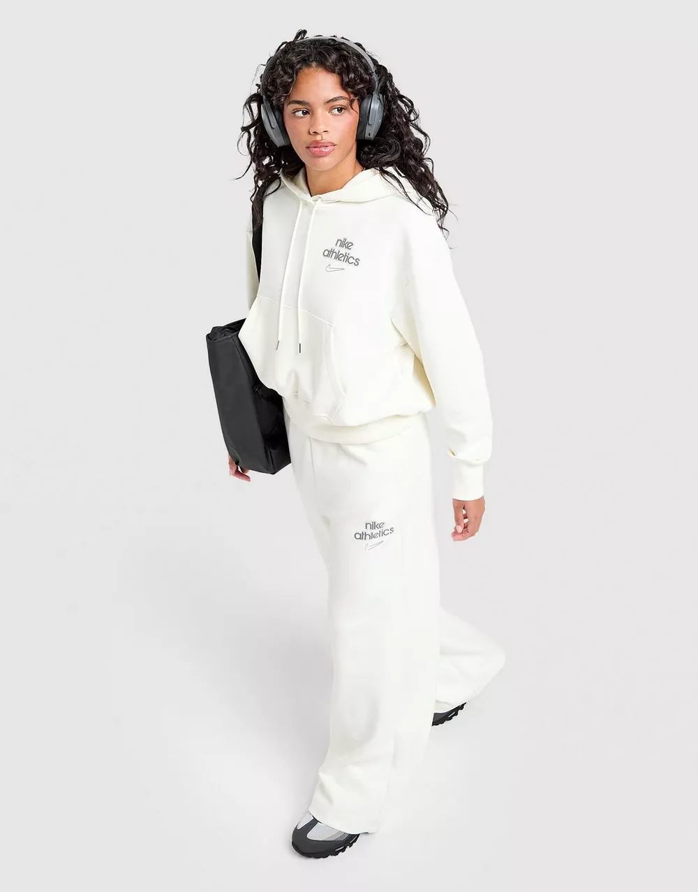 NIKE ШТАНИ W NK PHNX FLC HR PANT WD GLS, фото 1 з 5
